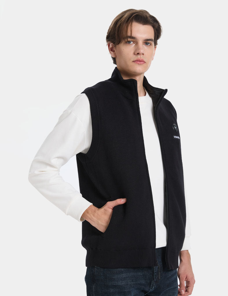 Men's Heated Sweater Vest 7.4V, M91 [Final Sale]