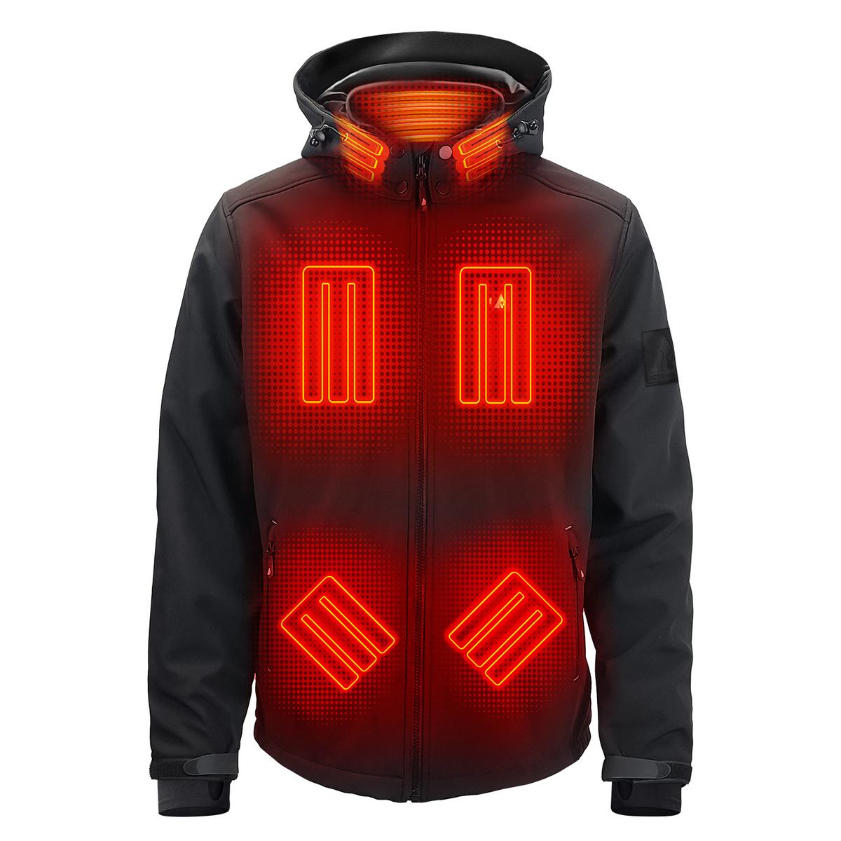 Heatrea Pro Series+ Bluetooth Men's Softshell Heated Jacket