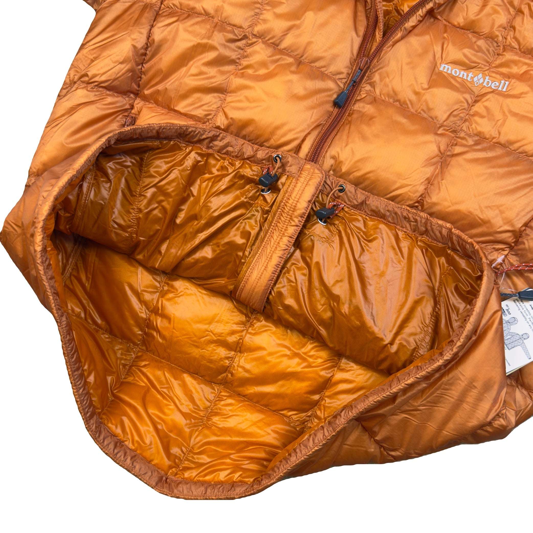 Superior Down Parka Puffer Jacket In Orange - product image
