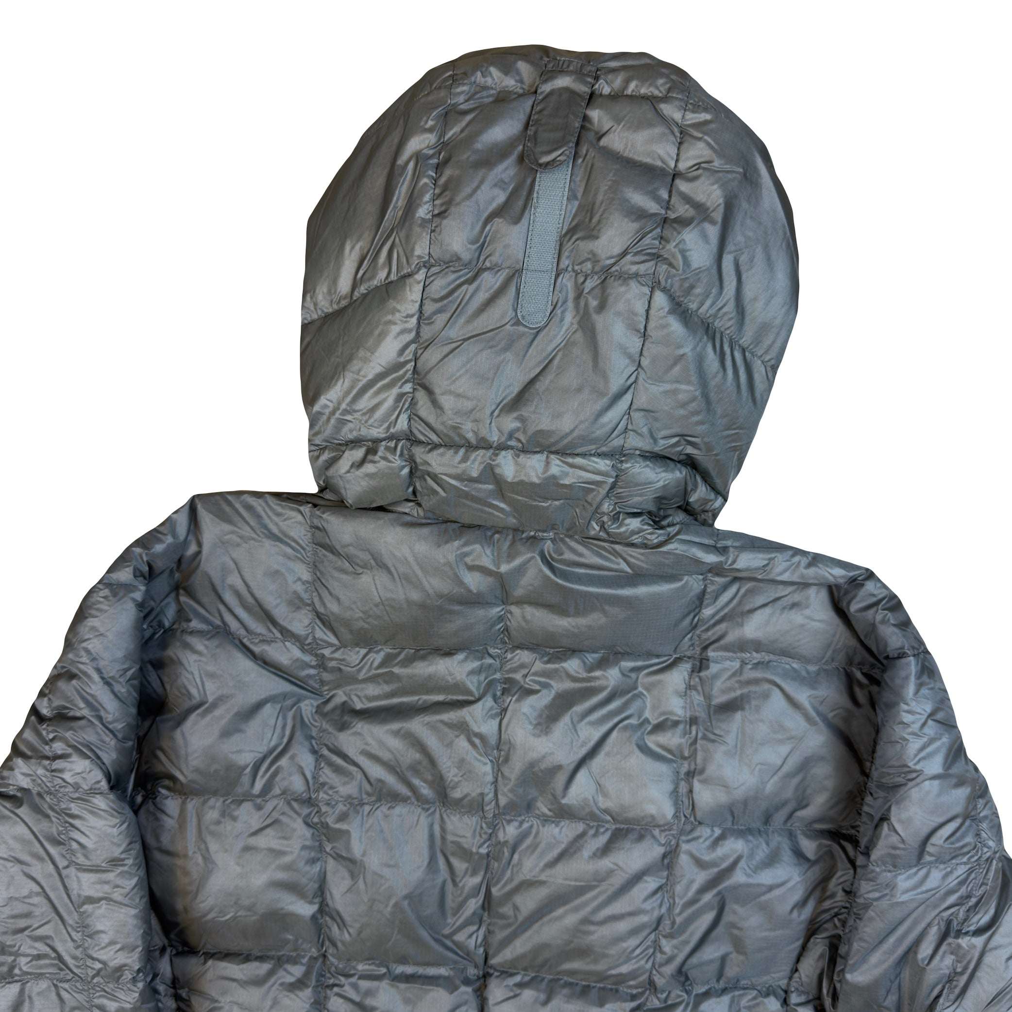 Superior Down Parka Puffer Jacket In Grey - product image