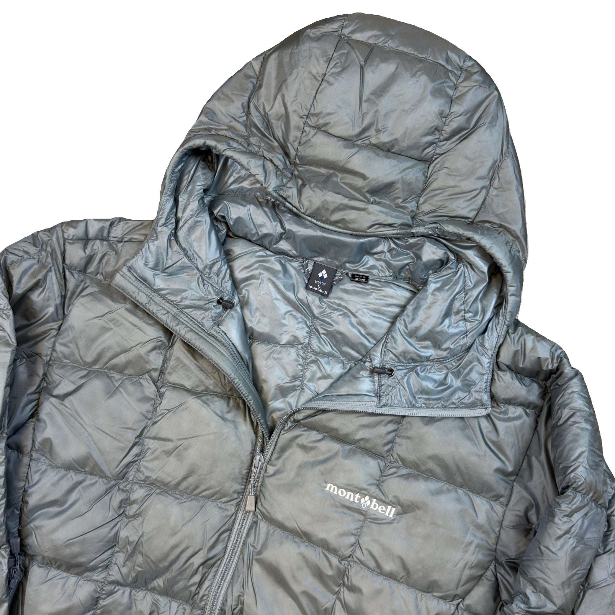 Superior Down Parka Puffer Jacket In Grey - product image