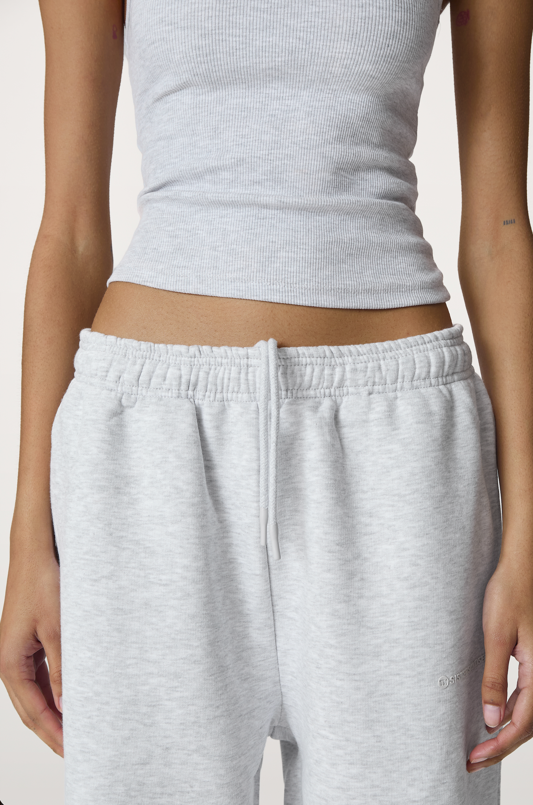 Trademark Wide Leg Sweatpants in Passive - image 2