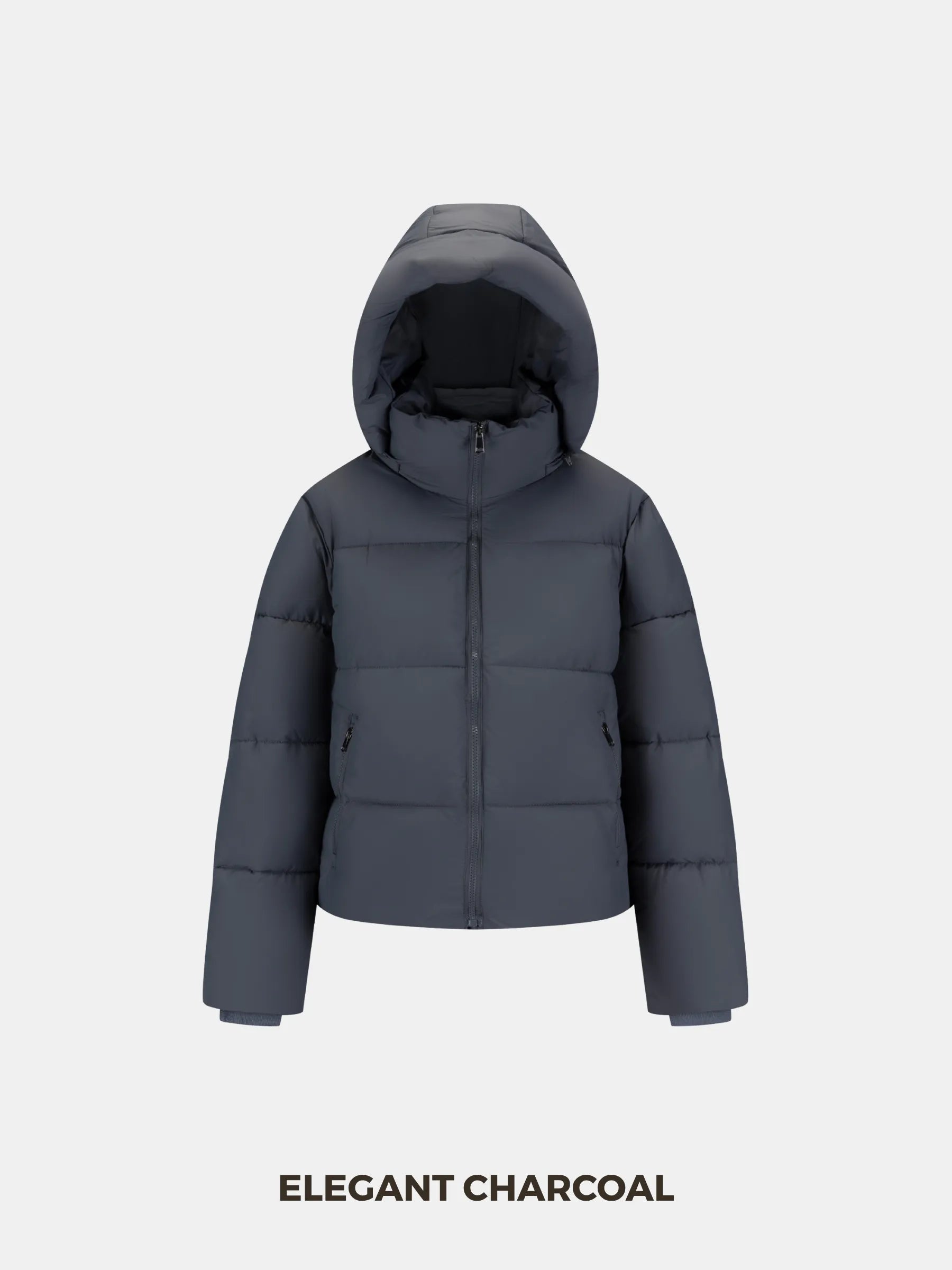 Classic Short Detachable Hooded Puffer Jacket - product image 38