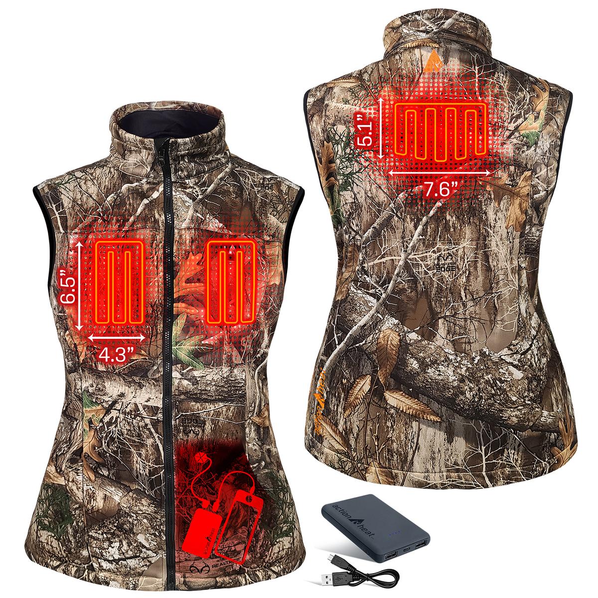 Heatrea 5V Women's Battery Heated Hunting Vest