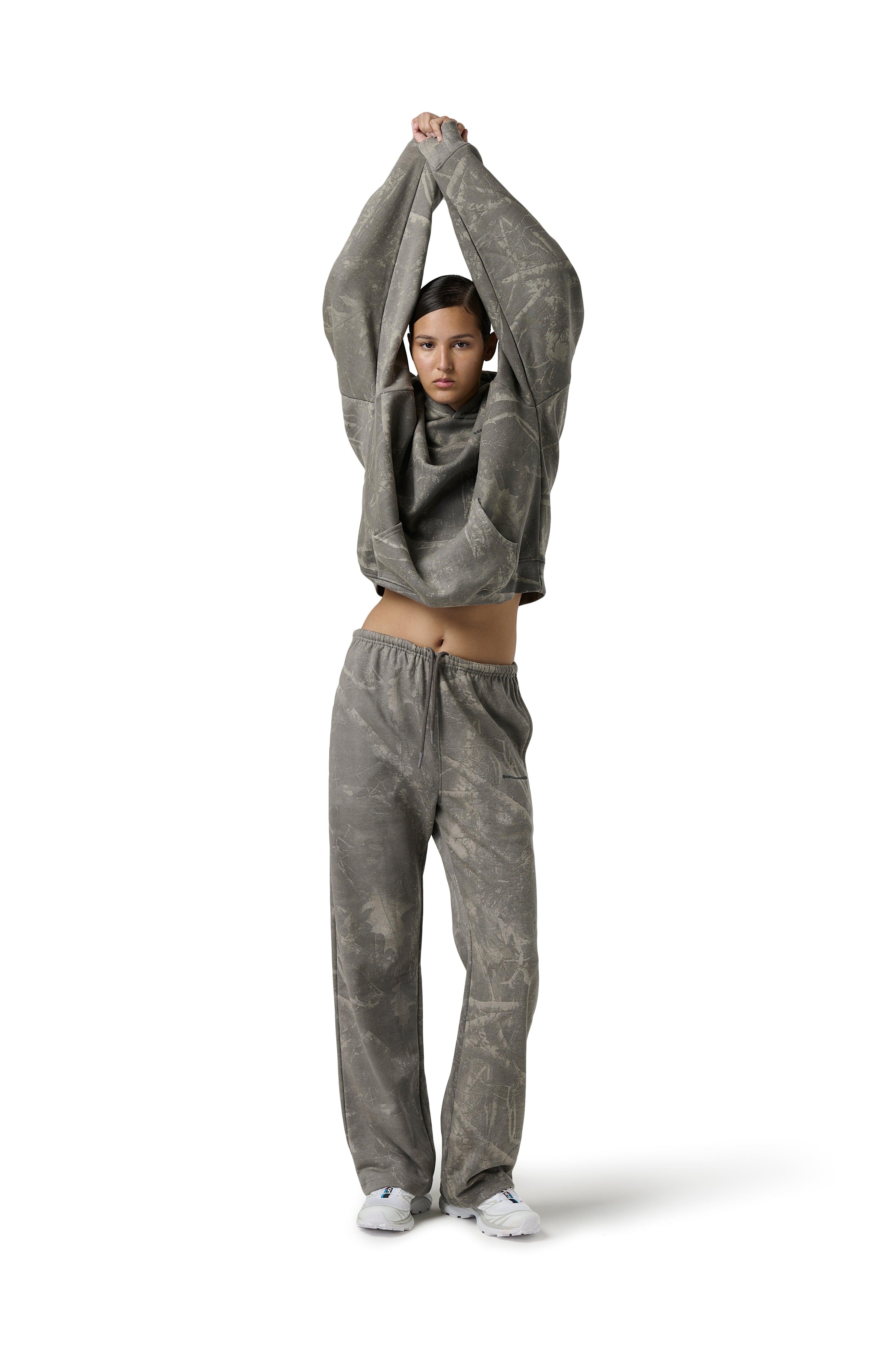 Ranch Wash Wide Leg Sweatpants in Camo - image 5