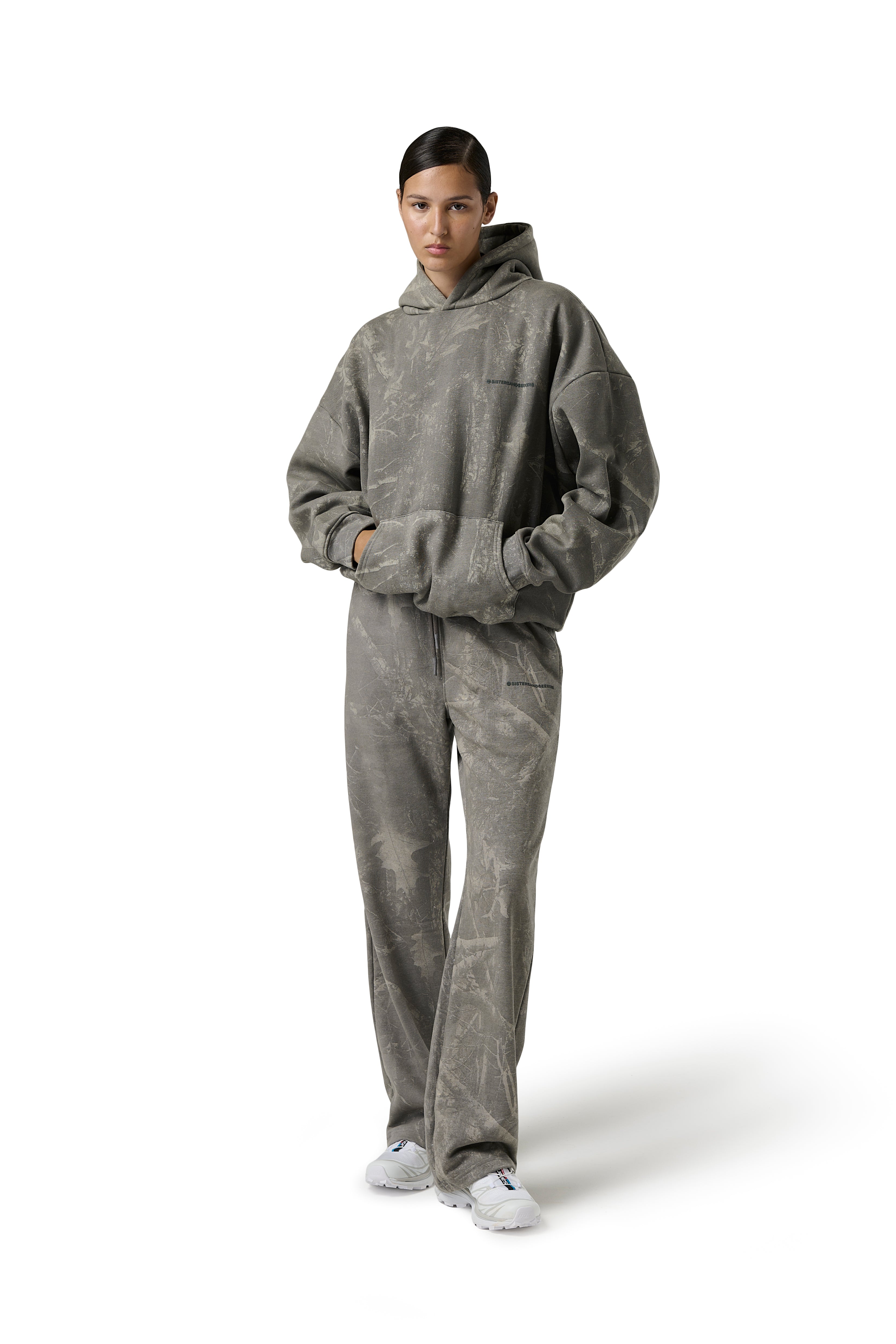 Ranch Wash Wide Leg Sweatpants in Camo - image 3