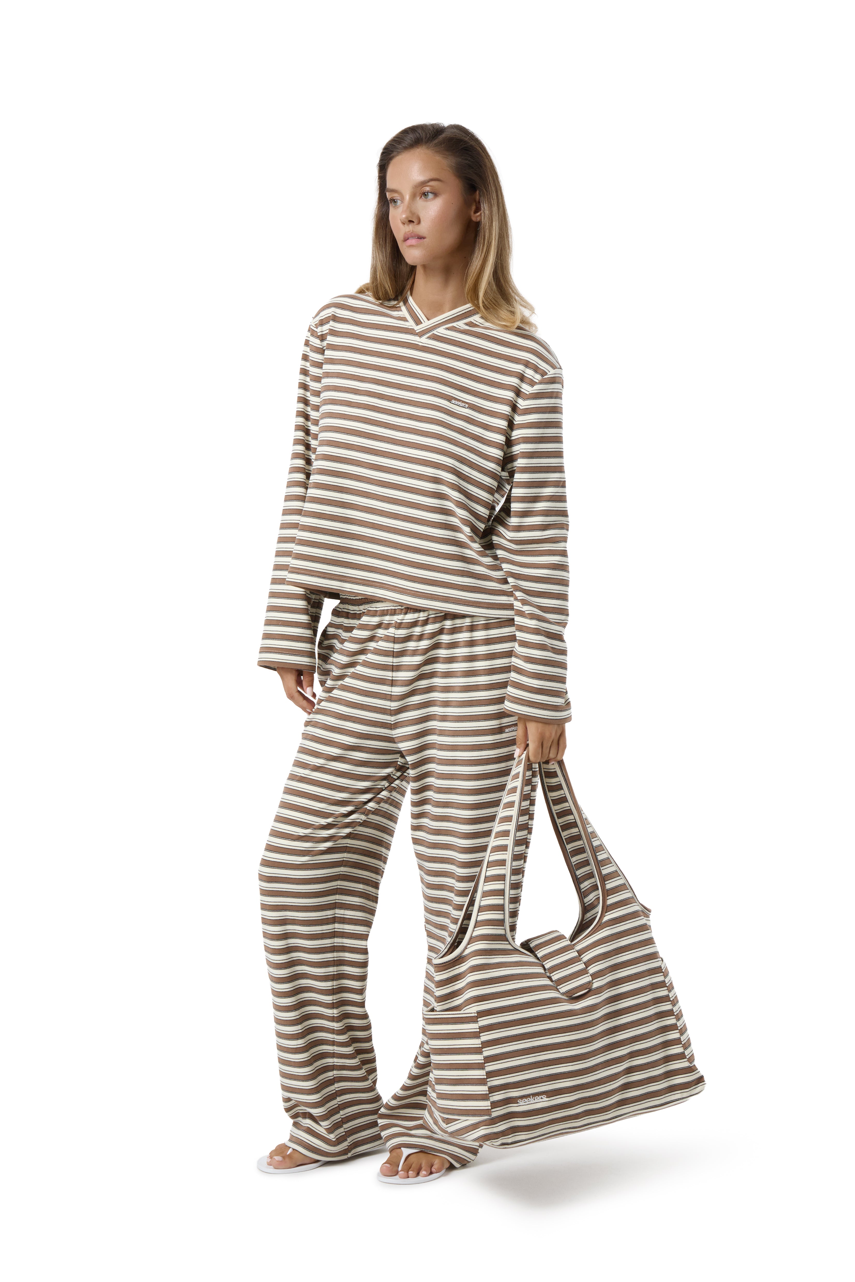 Wilkie Soft Oversized Long Sleeve in Hazel - image 8