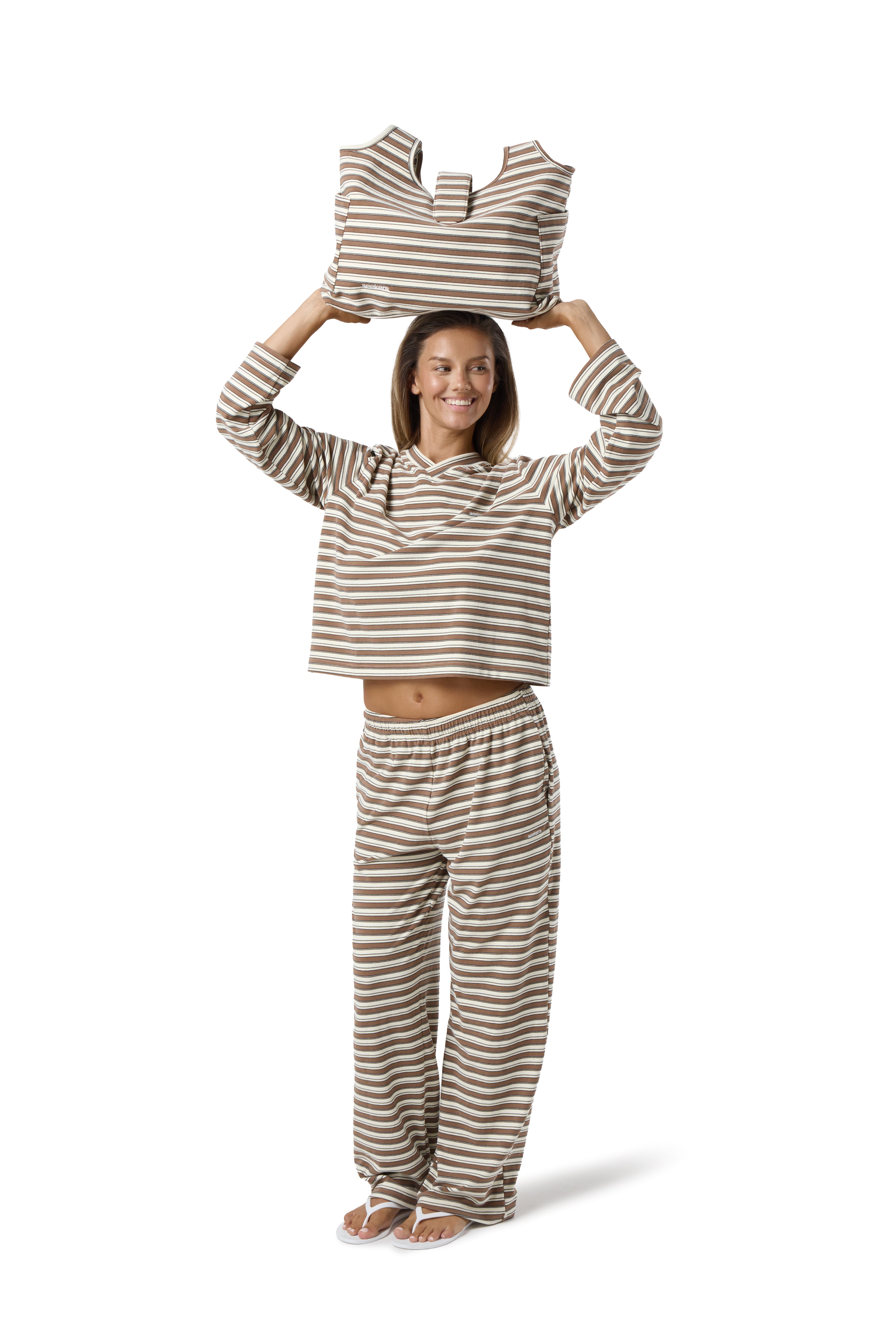 Wilkie Soft Oversized Long Sleeve in Hazel - image 9