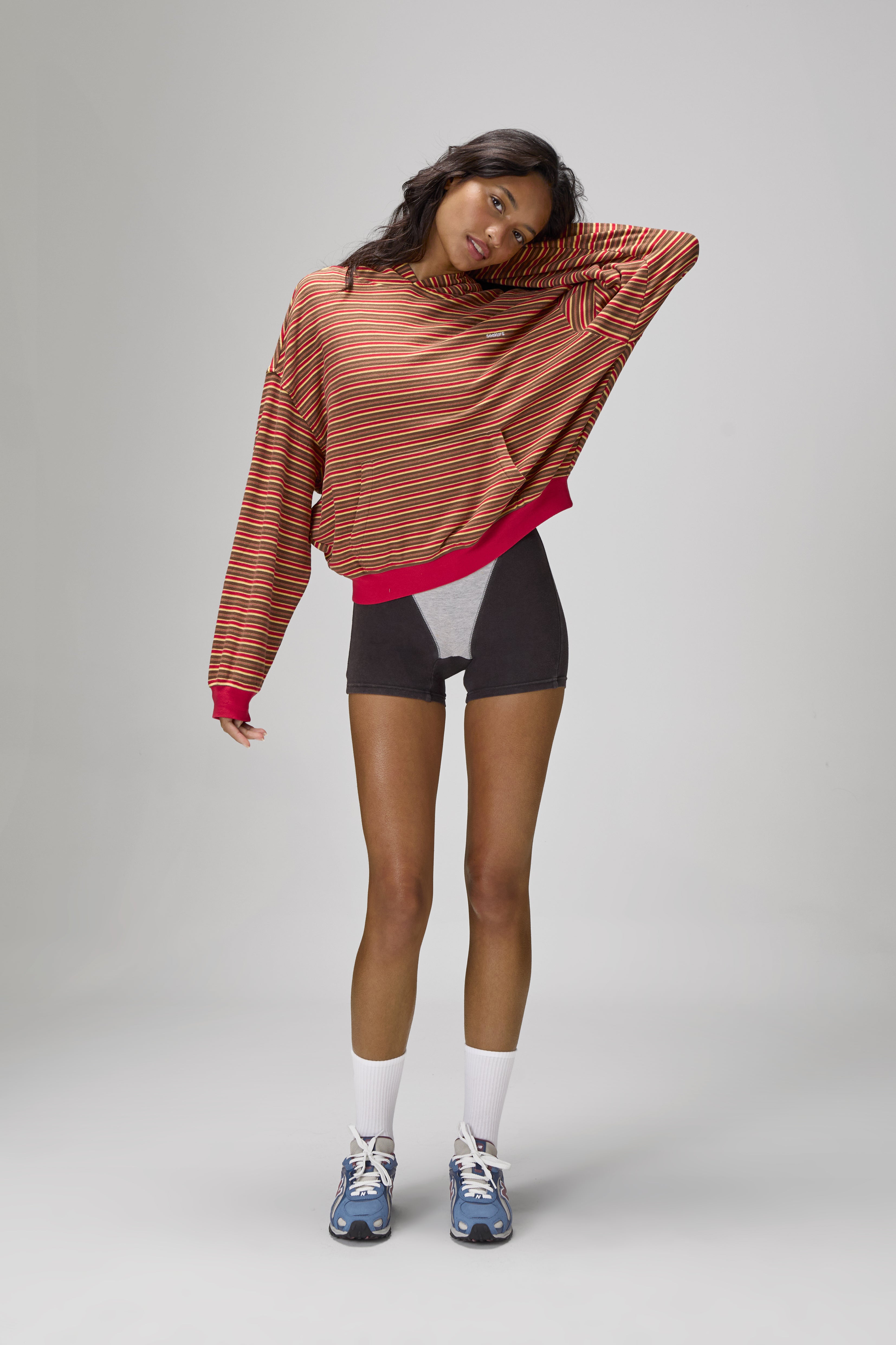 Walker Soft Shrunken Hoodie in Red - image 5