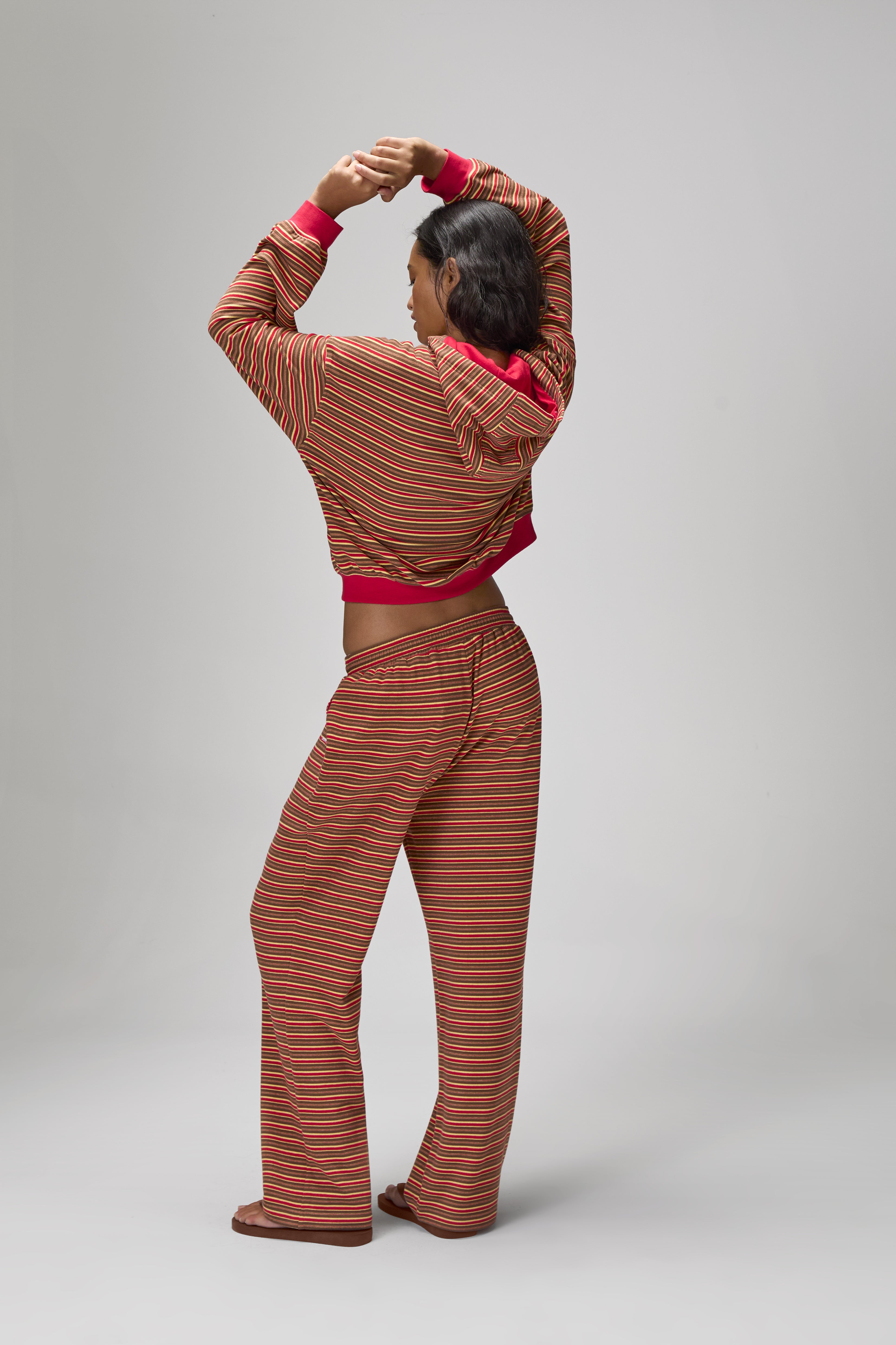 Walker Soft Wide Leg Pants in Red - image 8