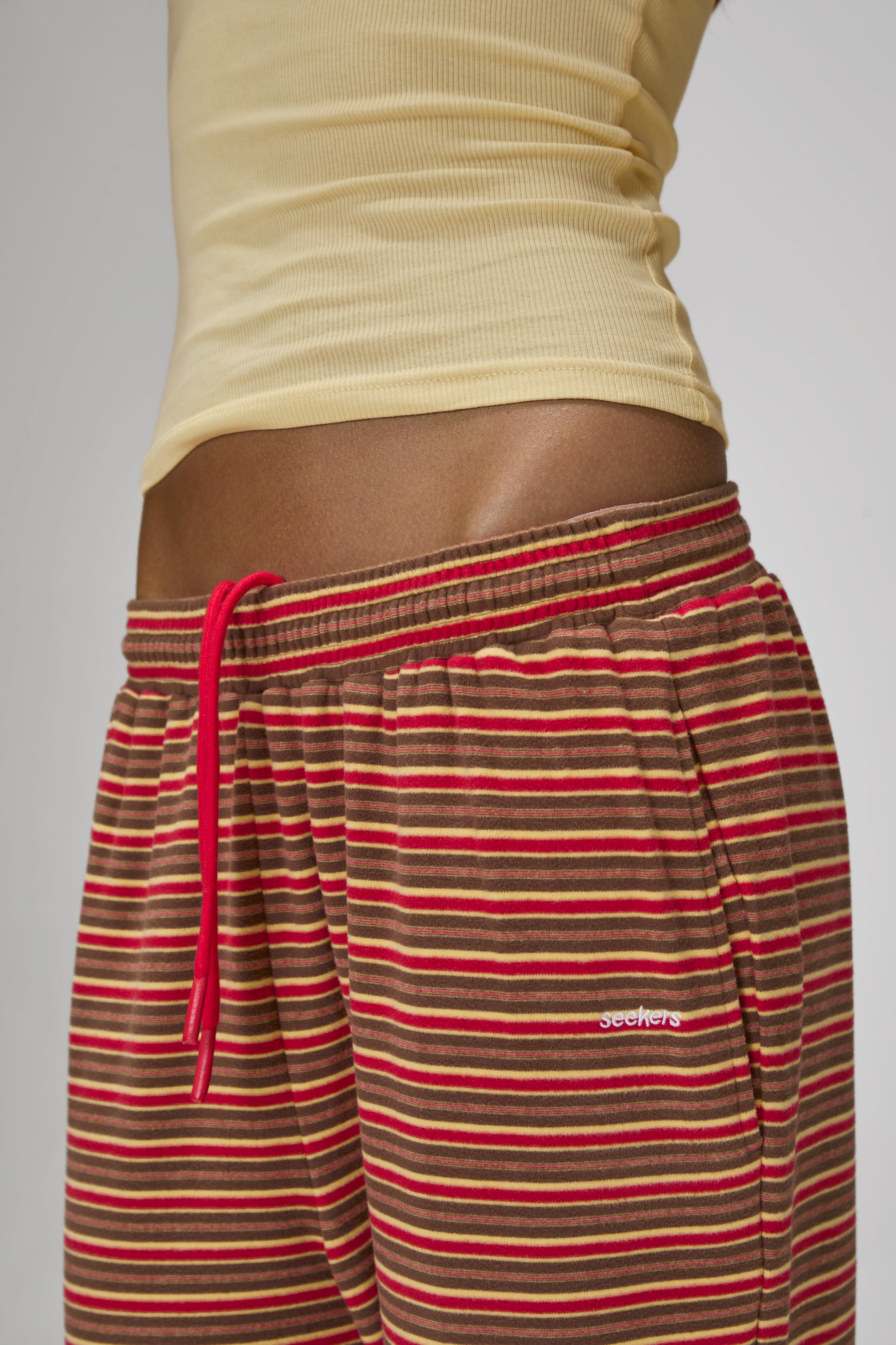 Walker Soft Wide Leg Pants in Red - image 2