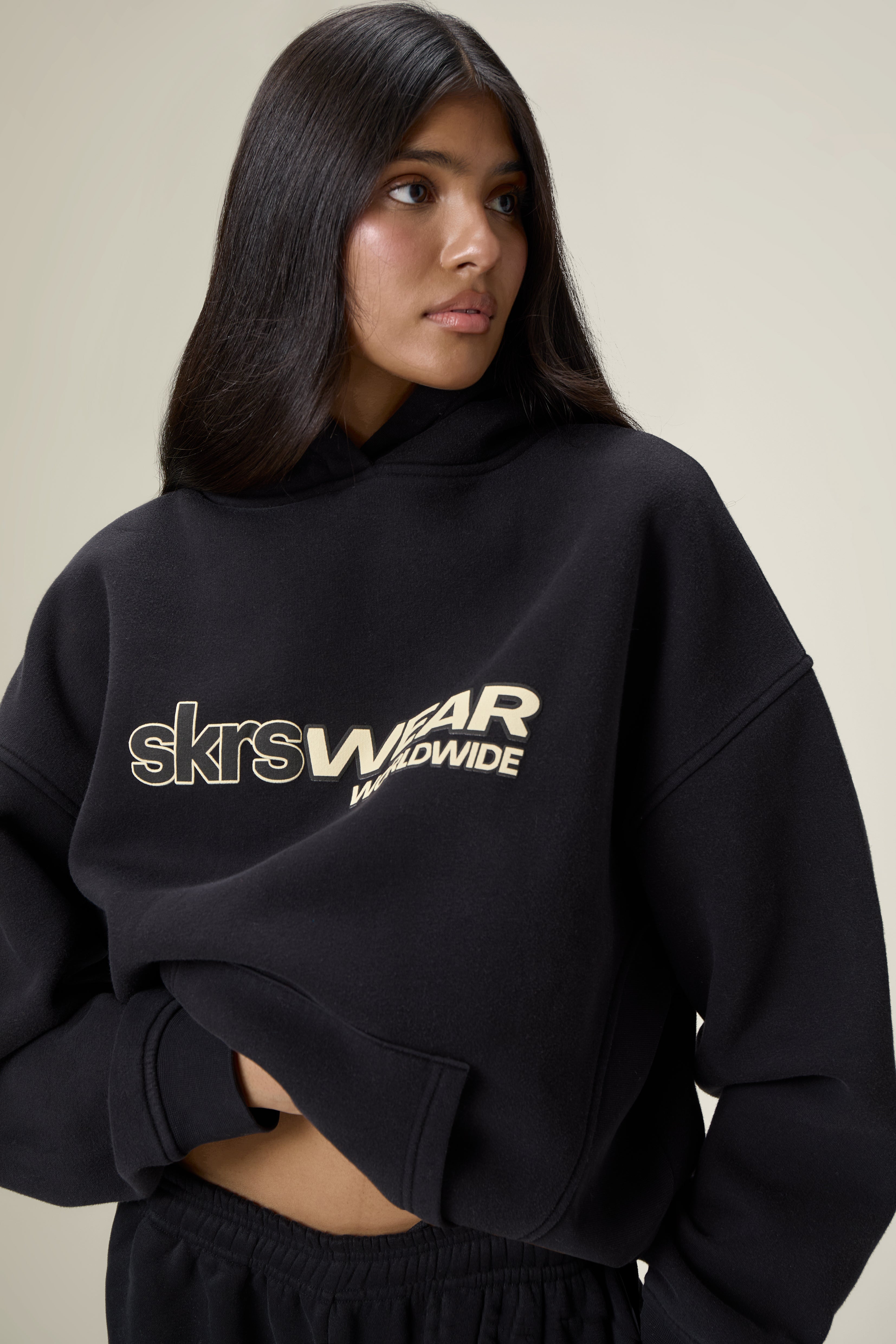 Wear Hoodie in Washed Black - image 3