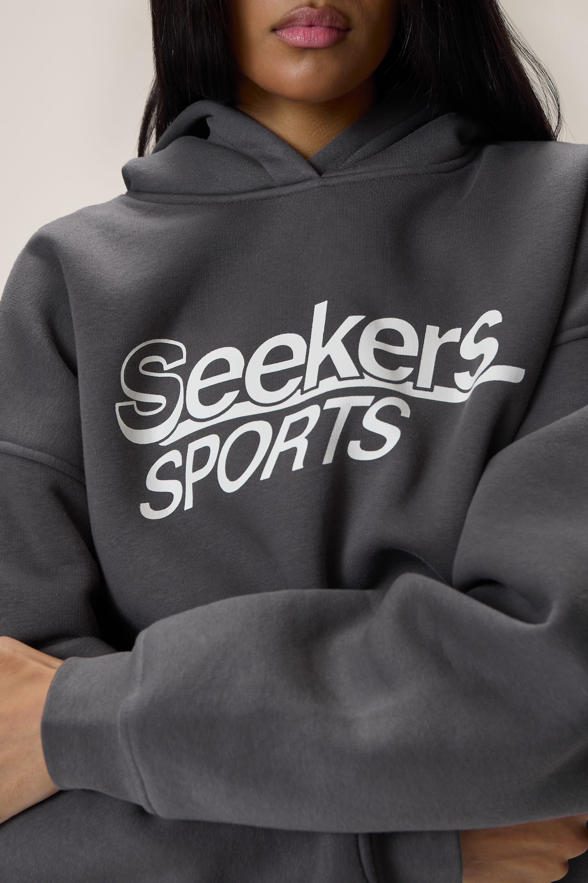 Sports Hoodie in Charcoal - image 3