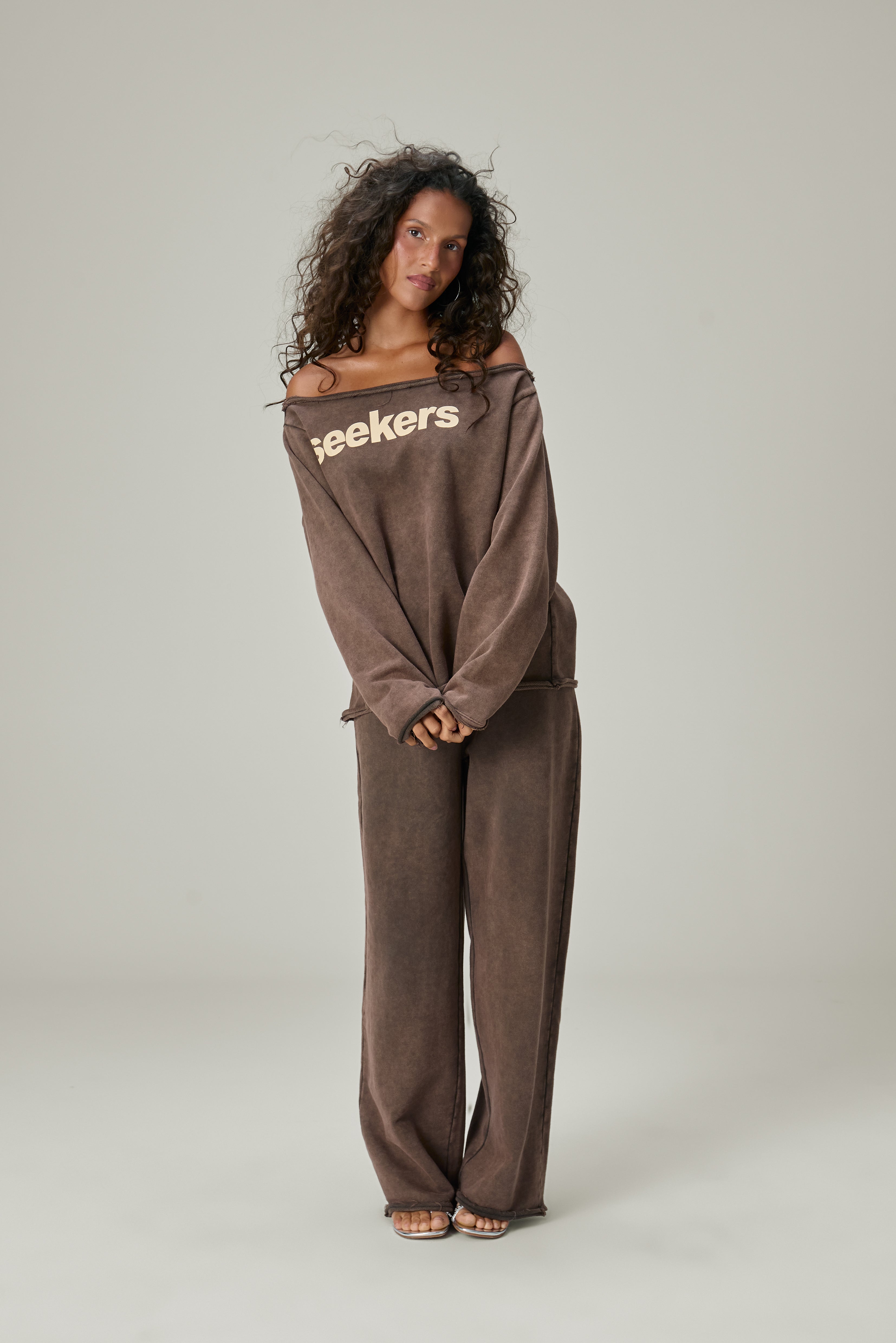 Slouch Top in Brown - image 2