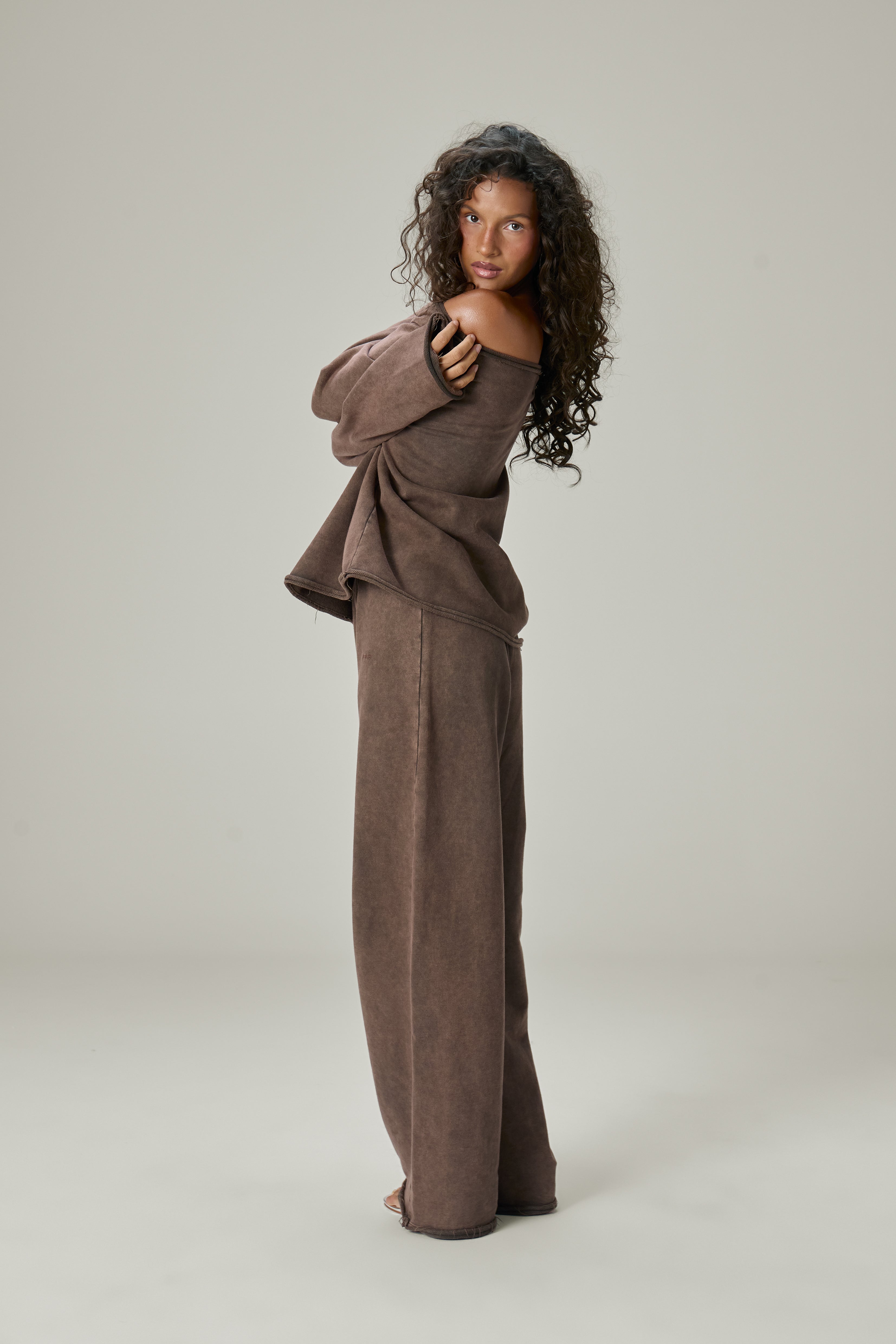 Slouch Top in Brown - image 6