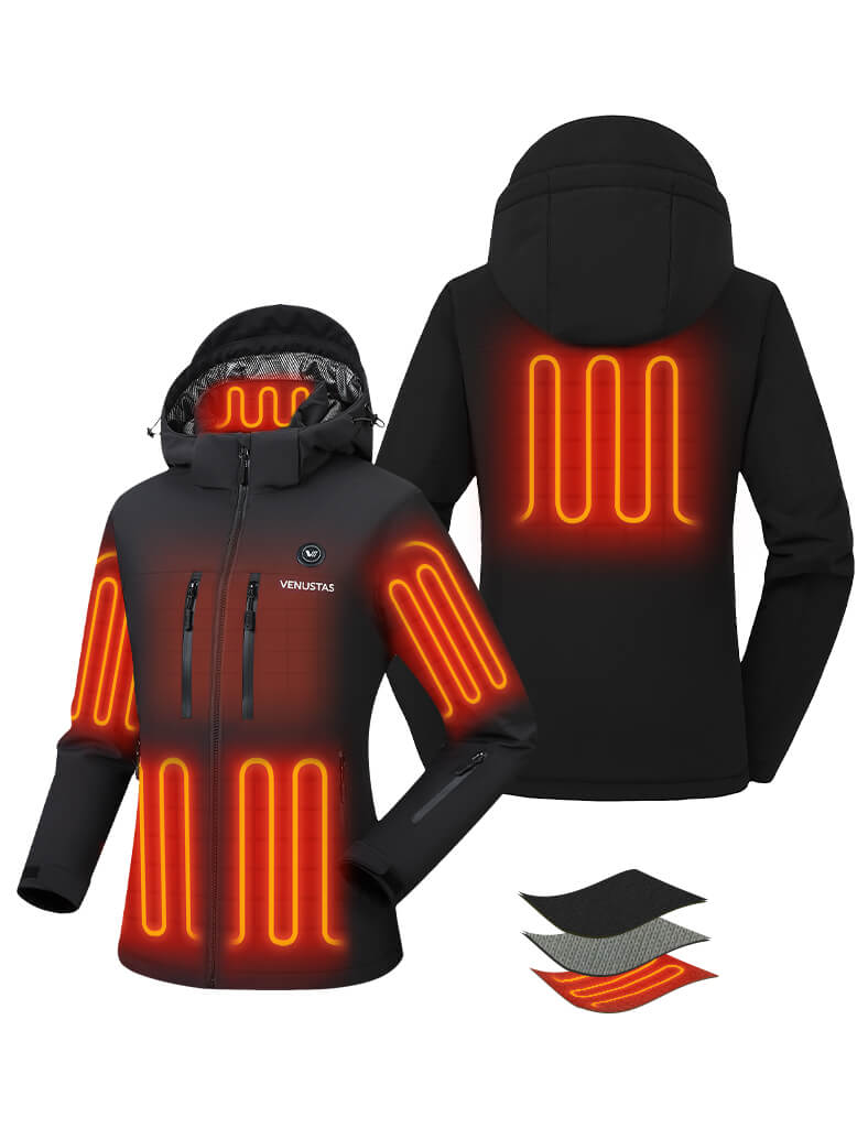 Women's Waterproof Heated Lightweight FELLEX® Jacket 12V, W20