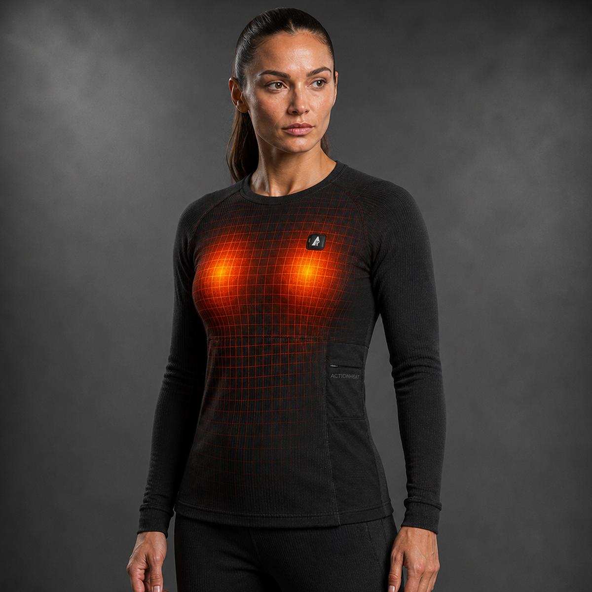 Heatrea Pro Series+ Bluetooth Women's Heated Base Layer Shirt