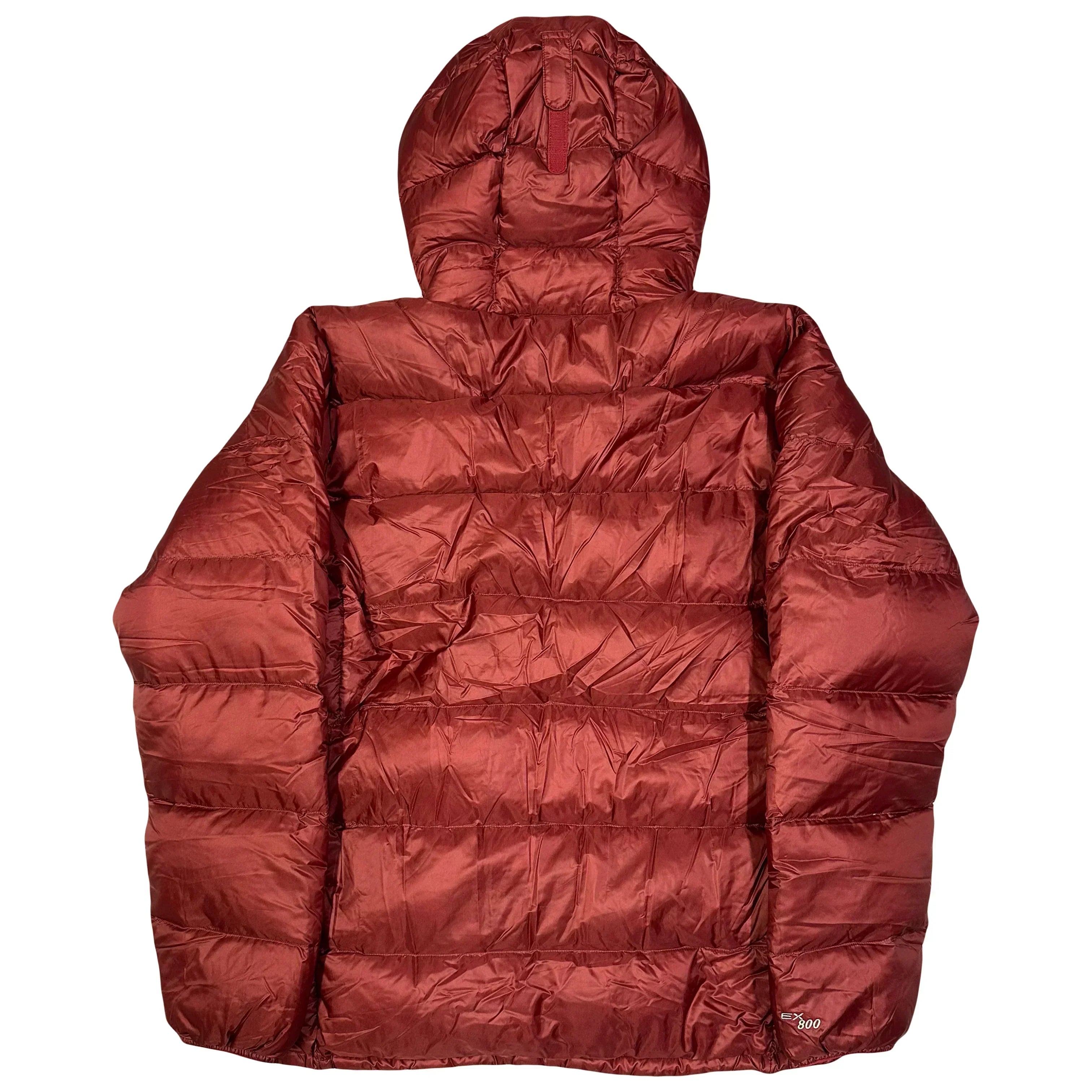 Light Alpine Down Puffer Jacket In Red - product image
