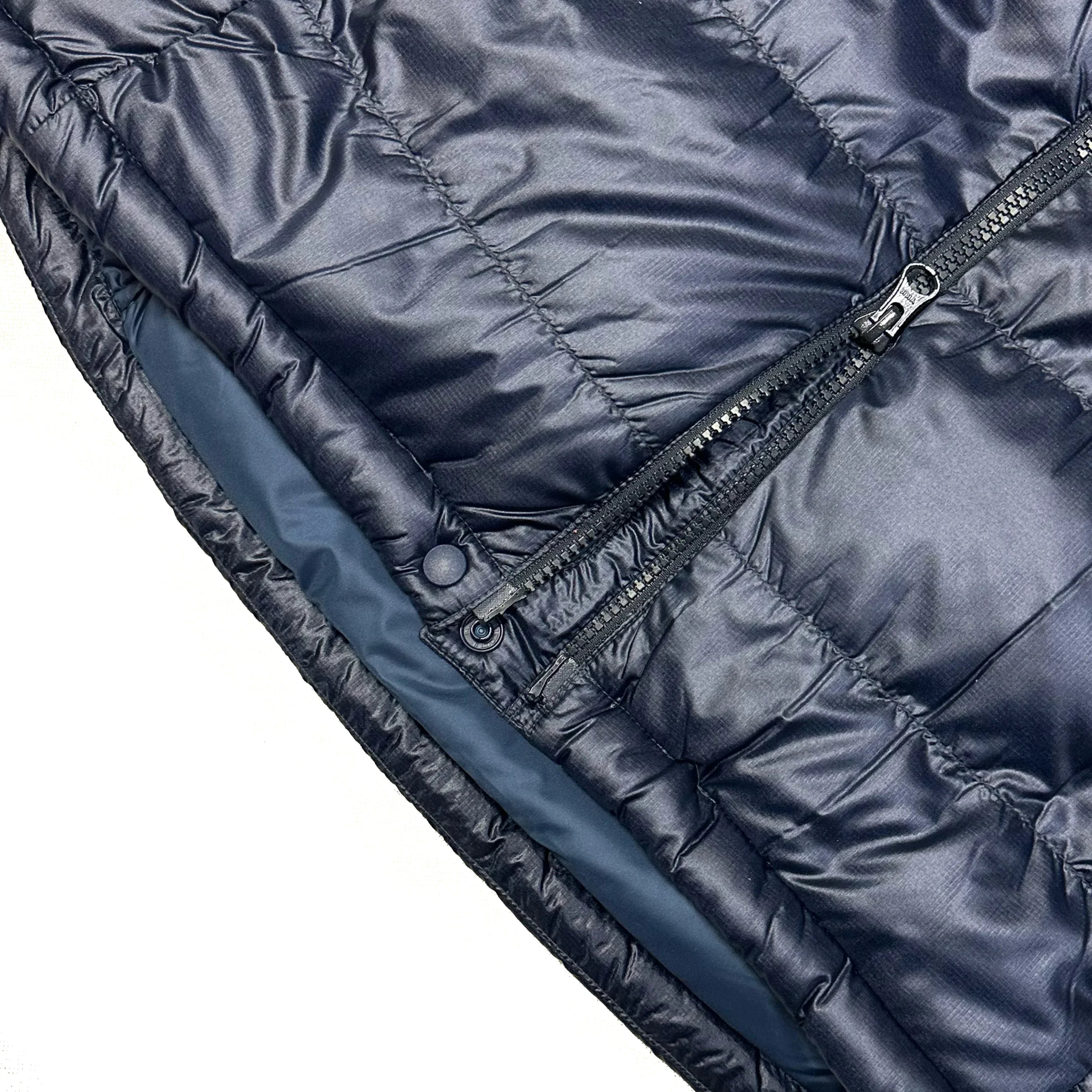 Alpine Down Parka Puffer Jacket In Navy Blue - product image