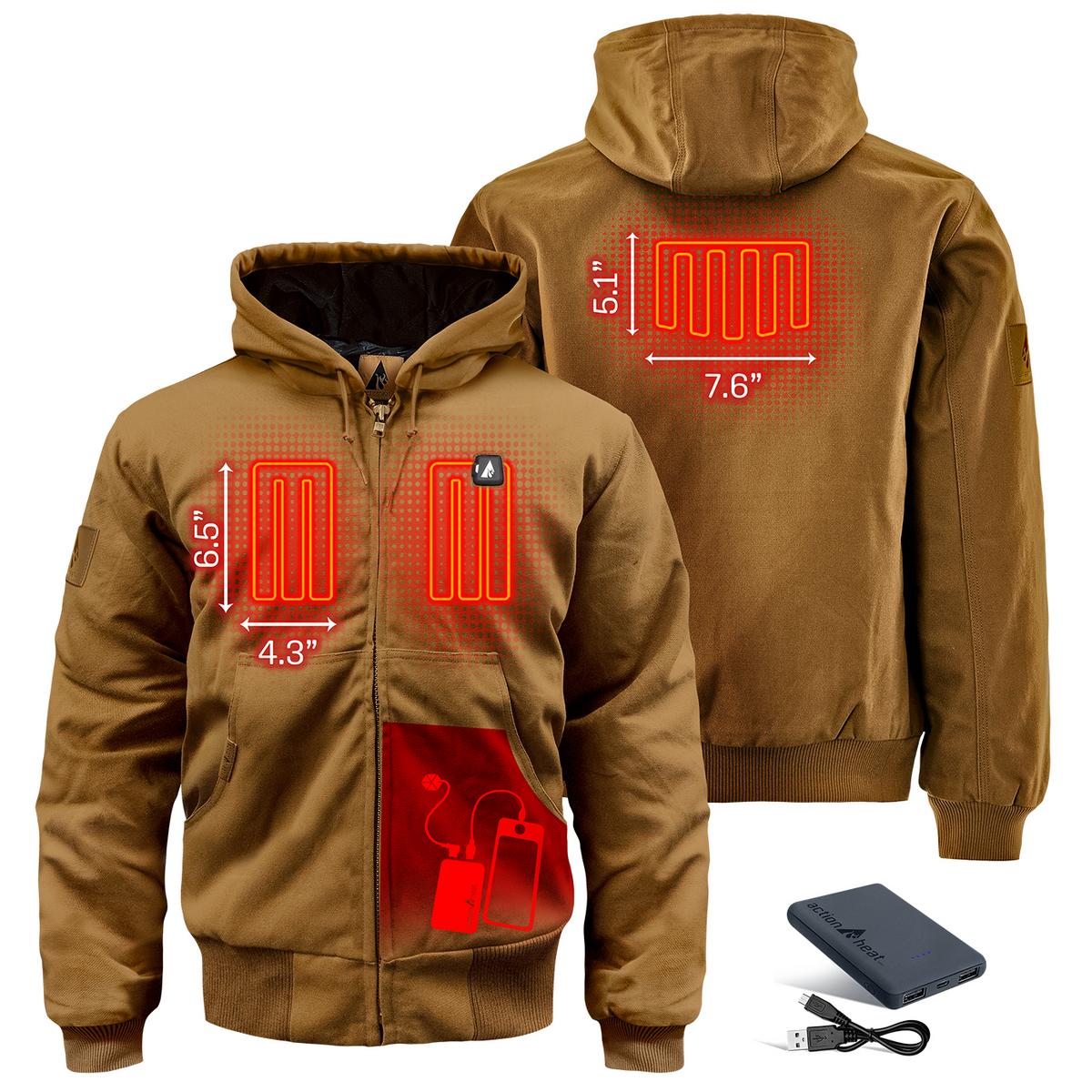 Heatrea 5V Battery Heated Work Jacket