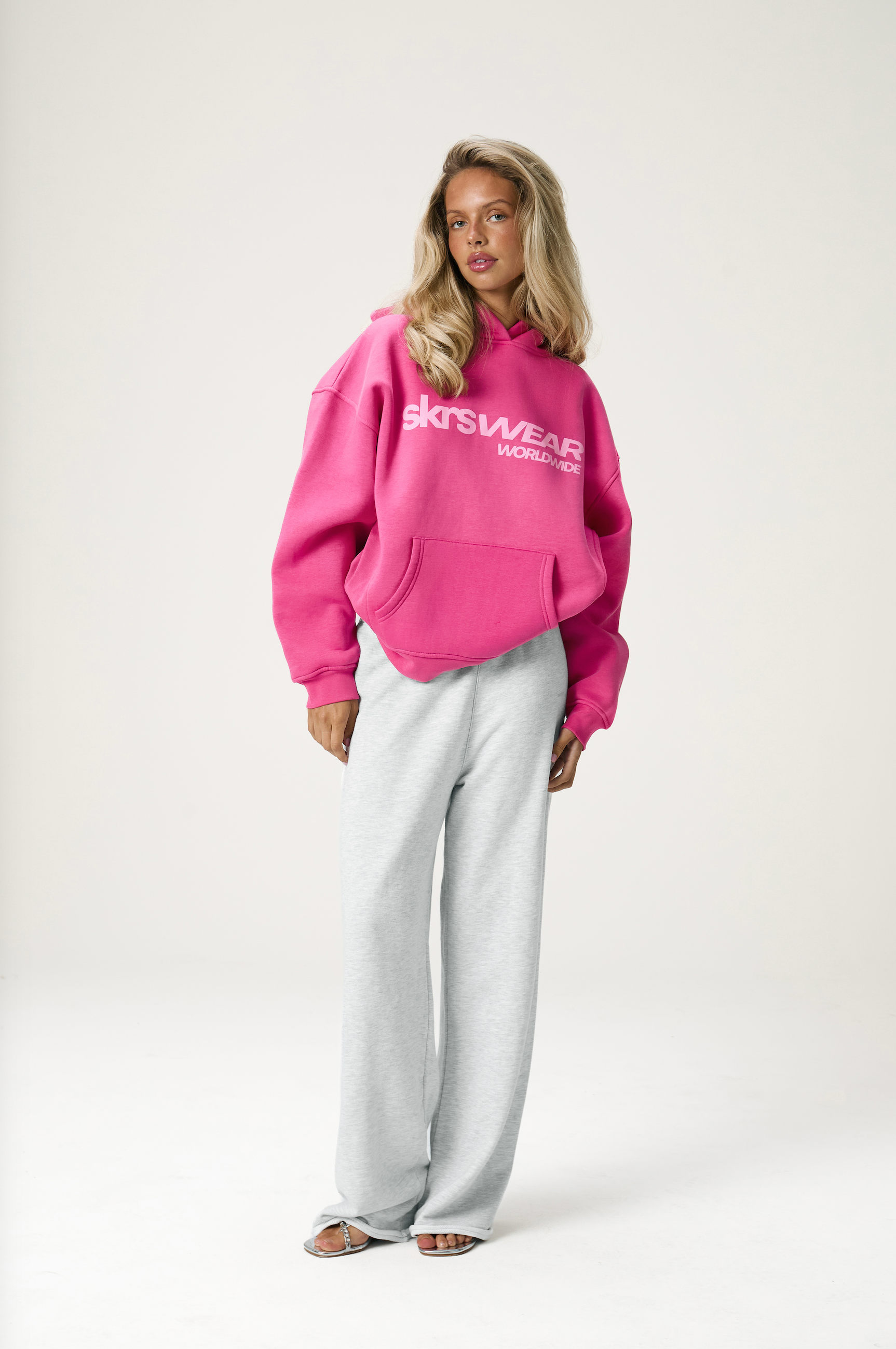 Wear Hoodie in Hottest Pink