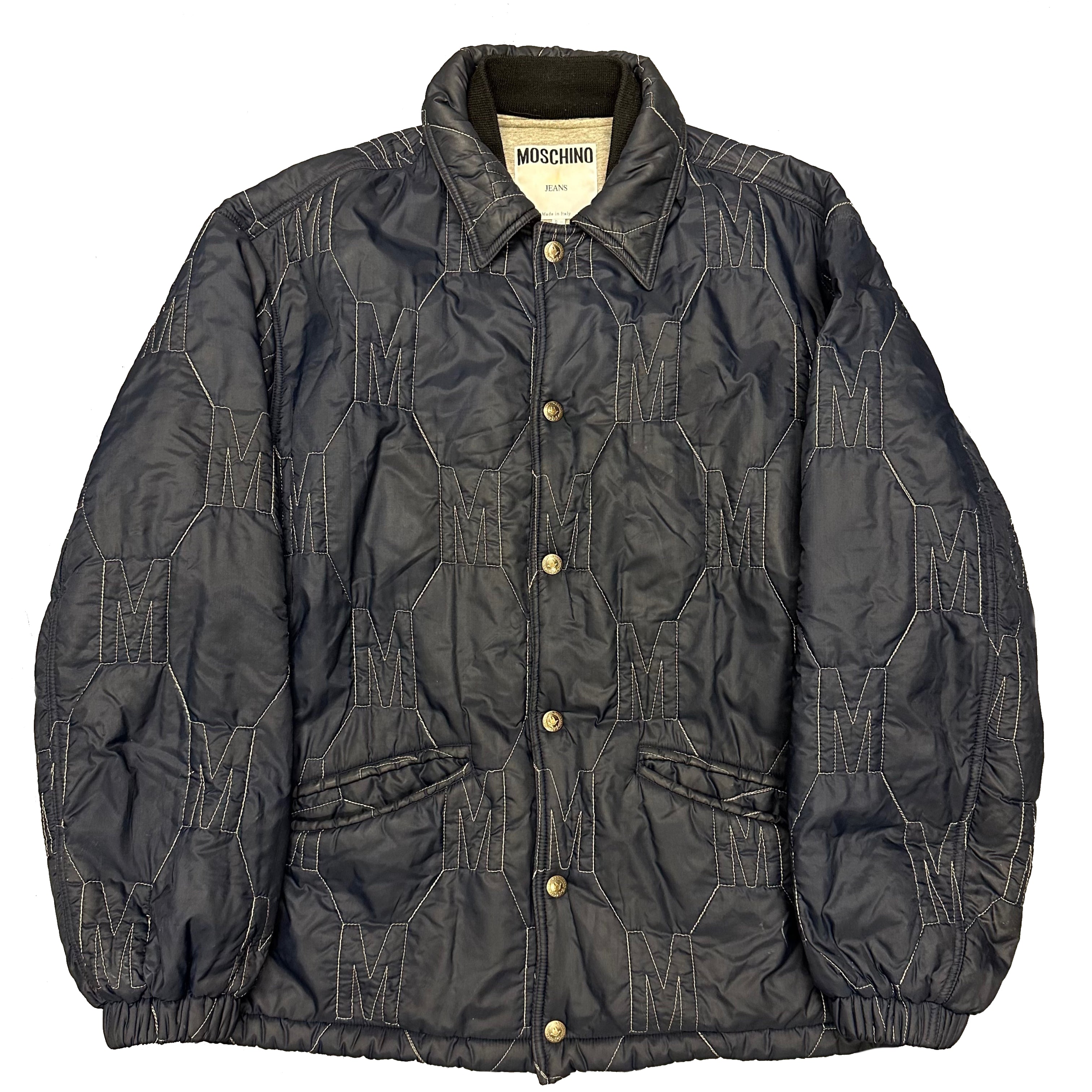 Monogram Embroidered Nylon Quilted Jacket - product image