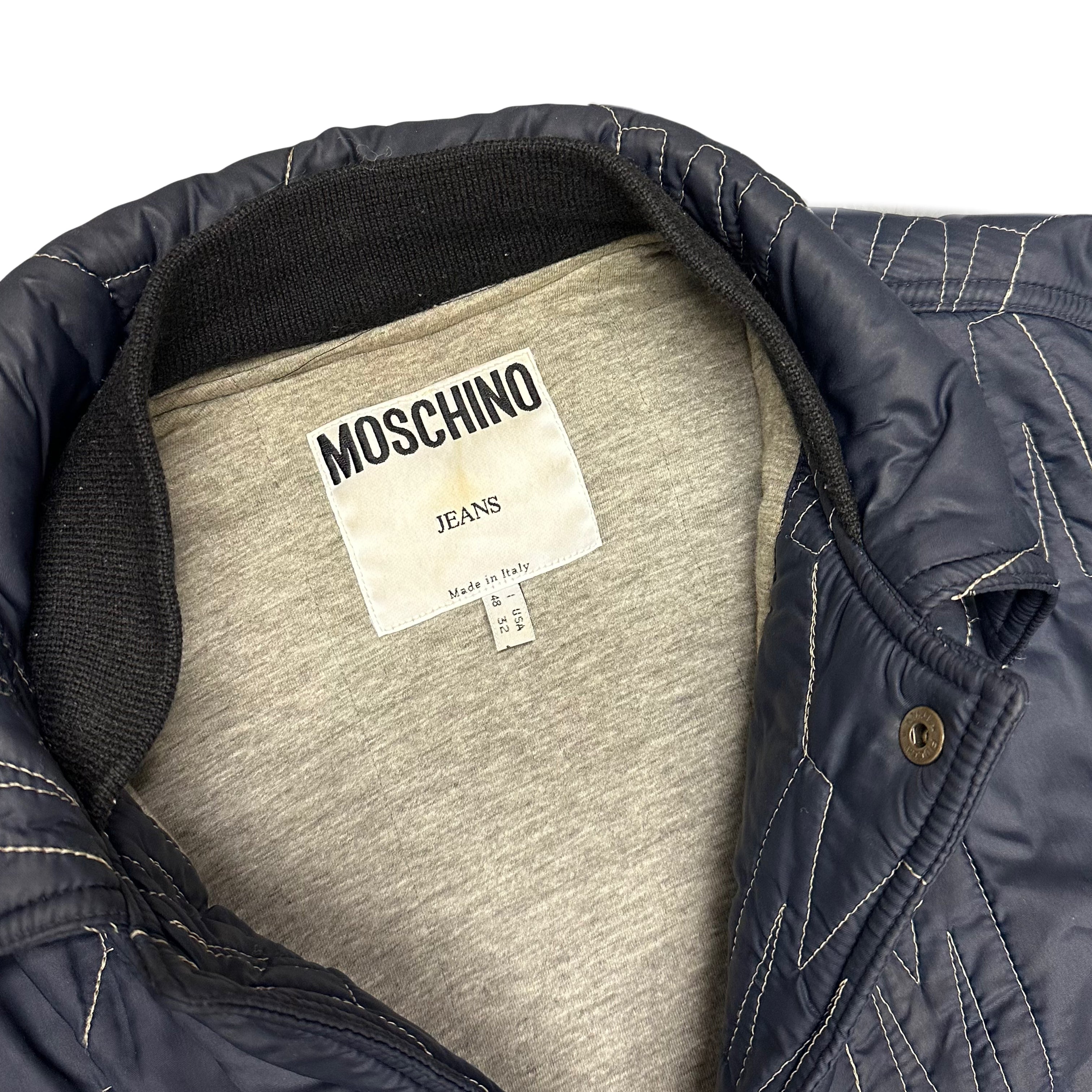 Monogram Embroidered Nylon Quilted Jacket - product image