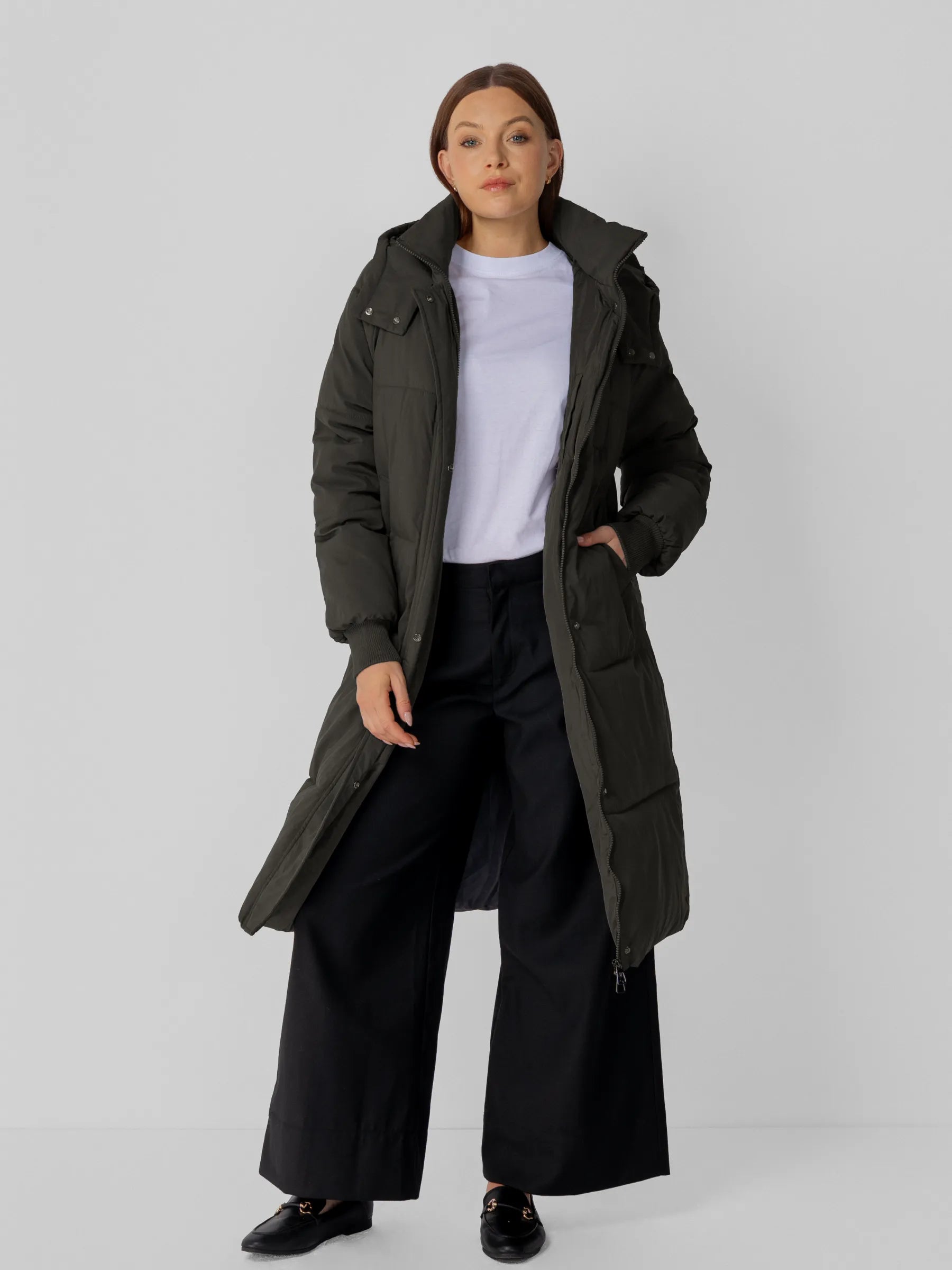 Classic Long Hooded Puffer Jacket - product image 20