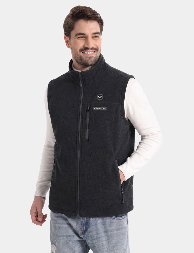Men’s Heated Recycled Fleece Vest 7.4V, EM21