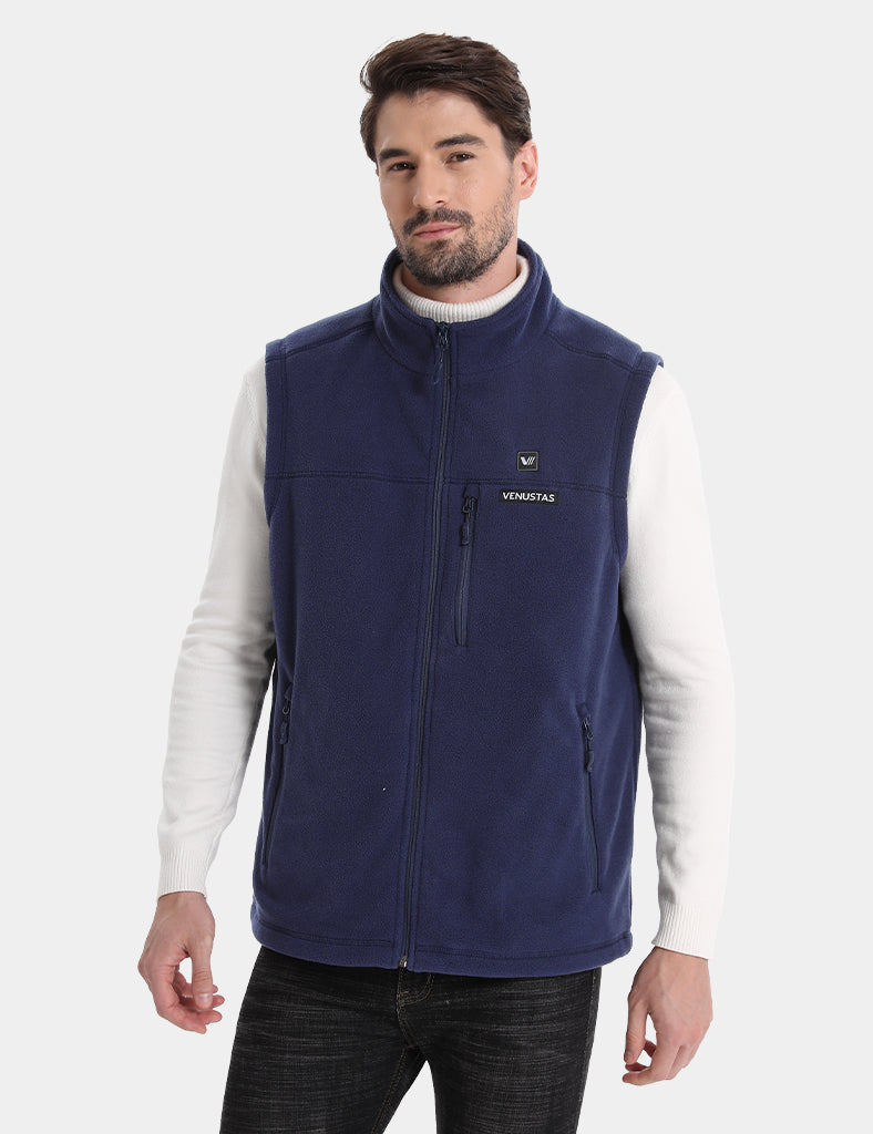 Men’s Heated Recycled Fleece Vest 7.4V, EM21