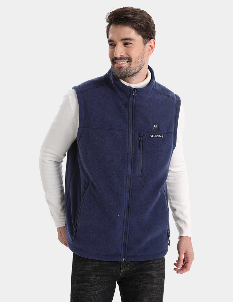 Men’s Heated Recycled Fleece Vest 7.4V, EM21