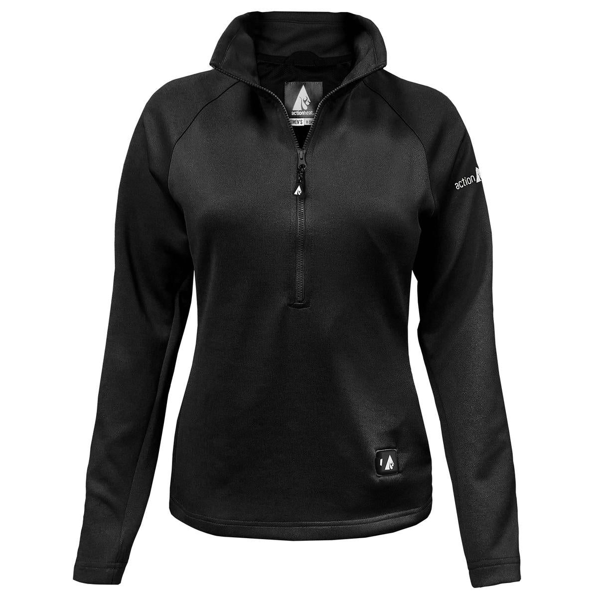 Heatrea 5V Women's 1/2 Zip Pullover Battery Heated Shirt