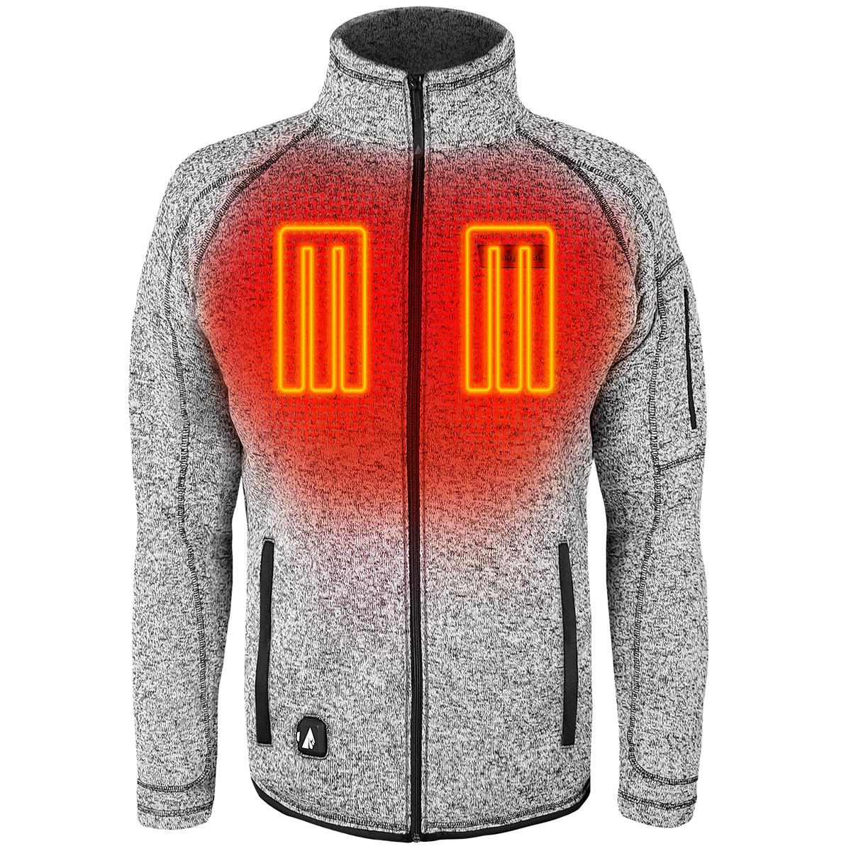 Heatrea 5V Men's Battery Heated Sweater Jacket