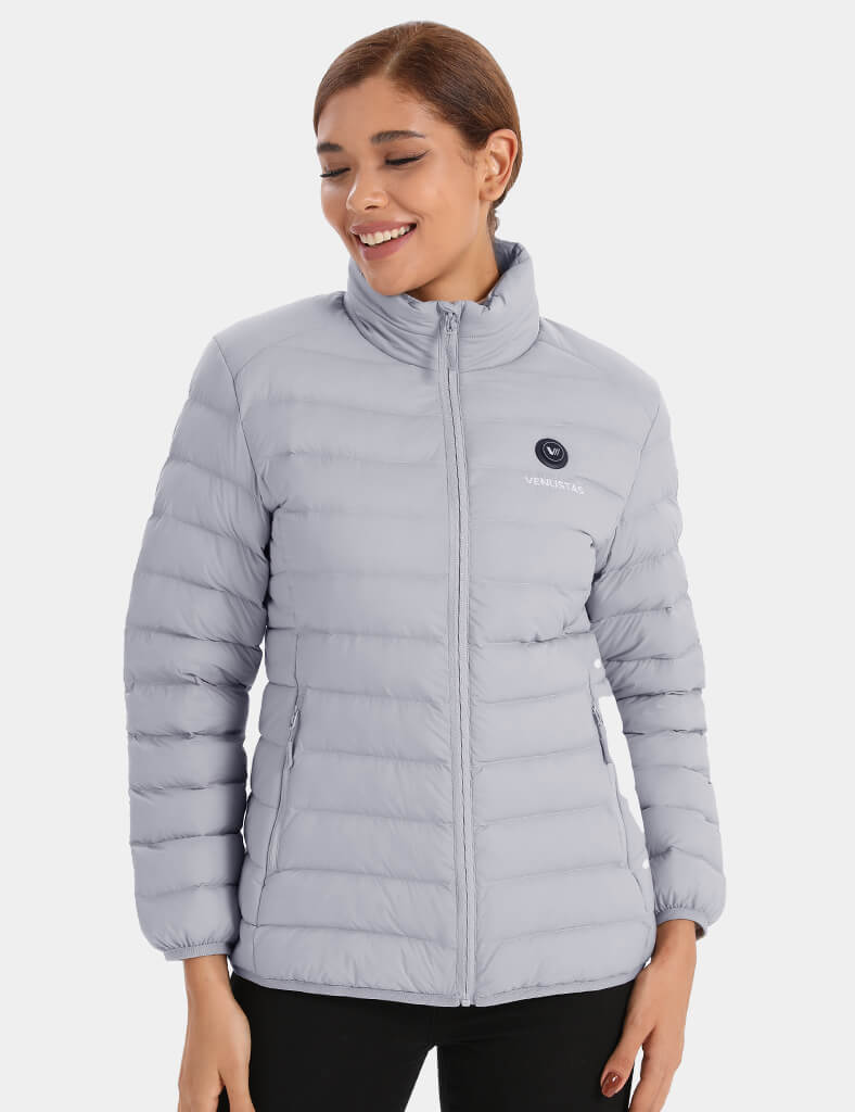 Women's Heated Lightweight Puffer Jacket 7.4V, W48 [Final Sale]