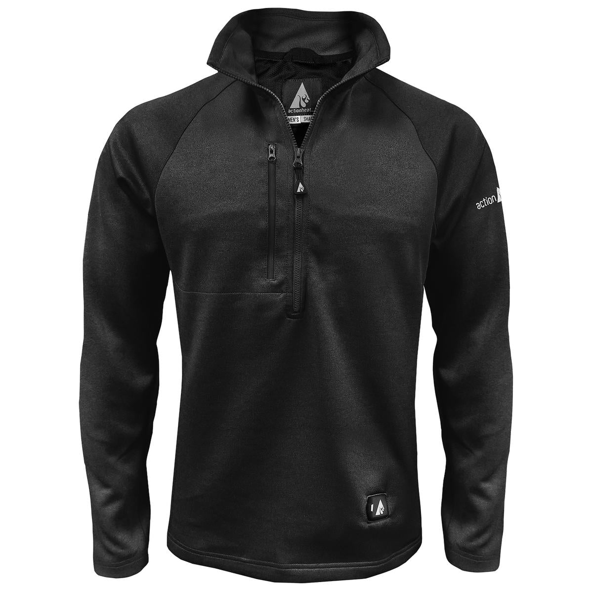 Heatrea 5V Men's 1/2 Zip Pullover Battery Heated Shirt