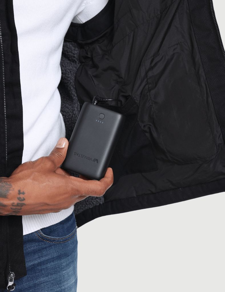 Men’s Heated Canvas Vest 12V with Dual Control, M65 [Final Sale]