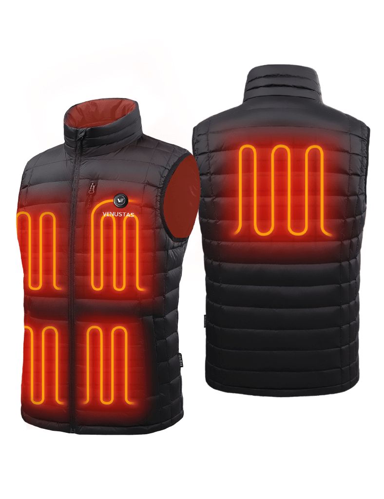 Men's Heated Vest with Stand Collar 7.4V, M52 [Final Sale]