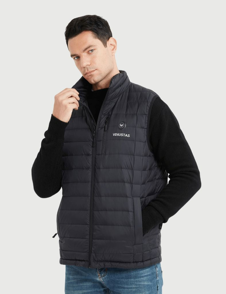 Men's Heated Vest with Stand Collar 7.4V, M52 [Final Sale]