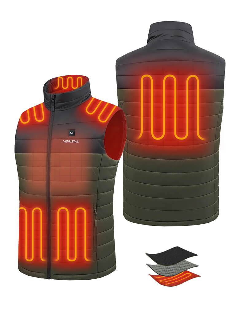 Men’s Classic Heated Vest 7.4V (Up to 20 heating hours), M2118 Max