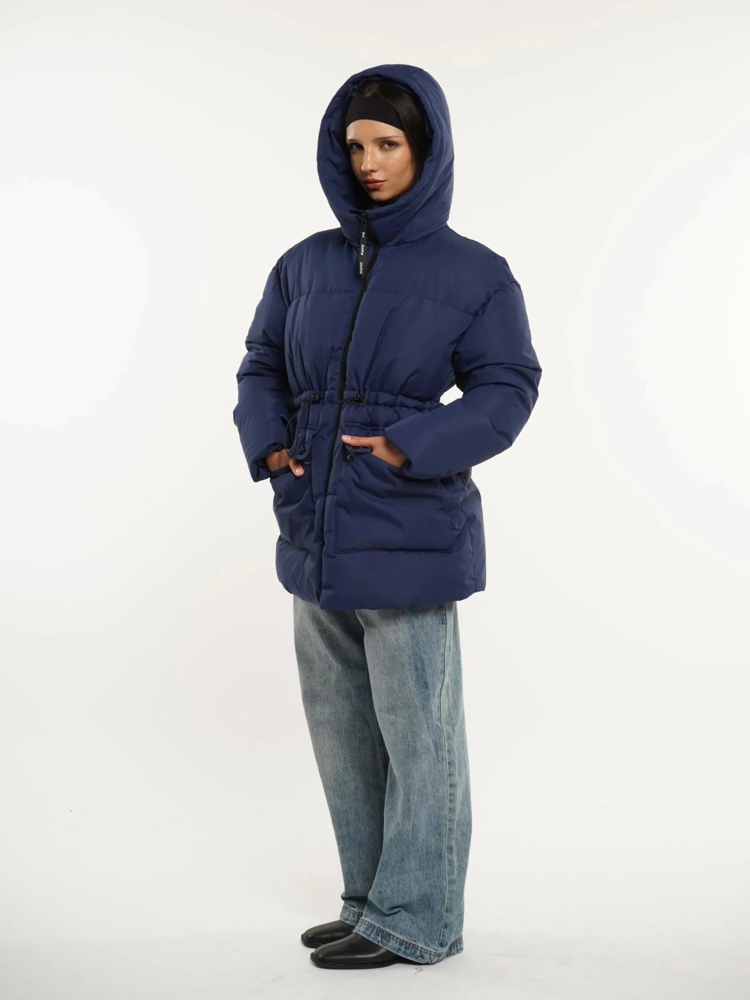 Classic Cinched Waist Puffer Jacket - product image 5