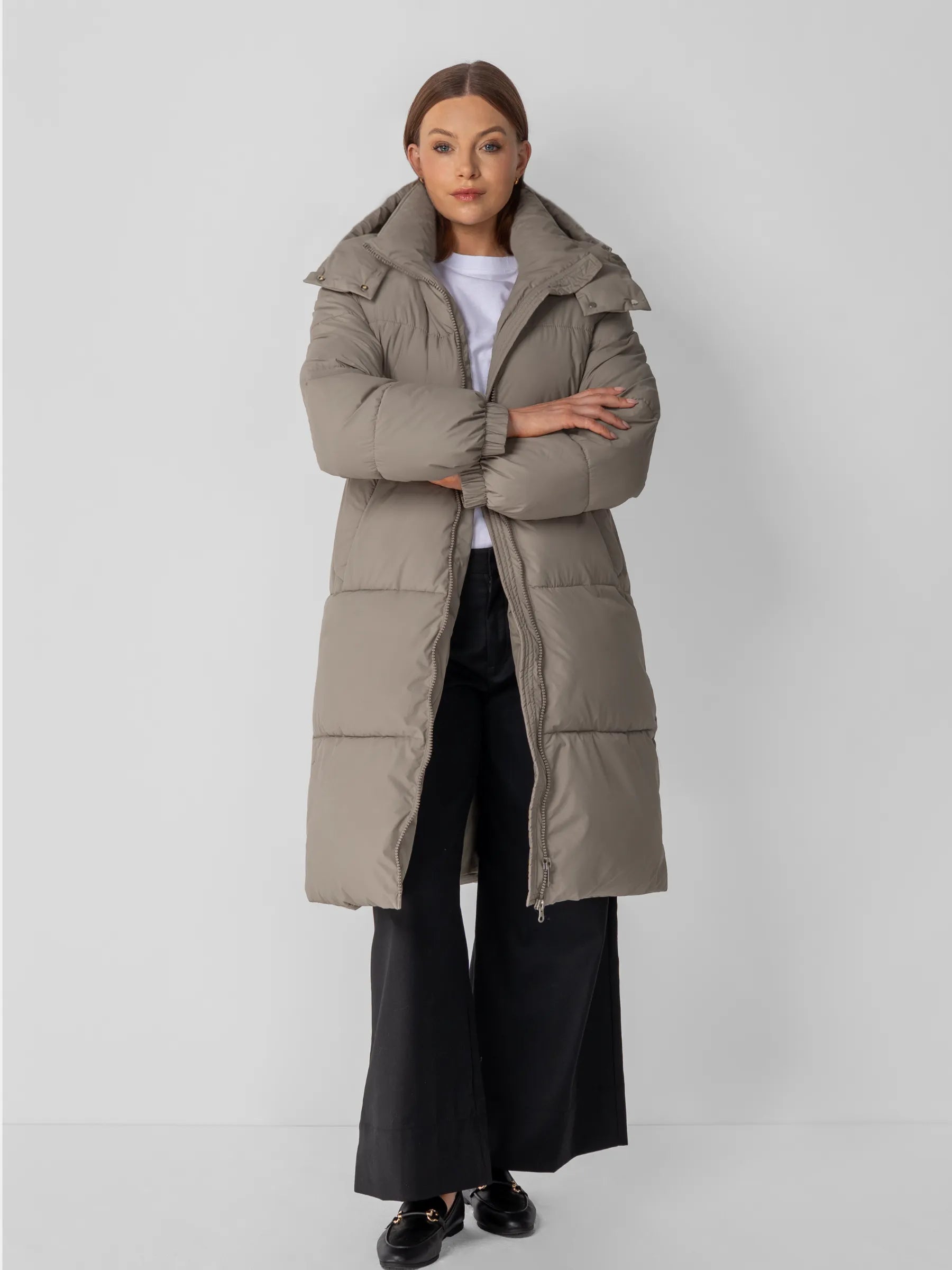 Classic Long Hooded Puffer Jacket - product image 19