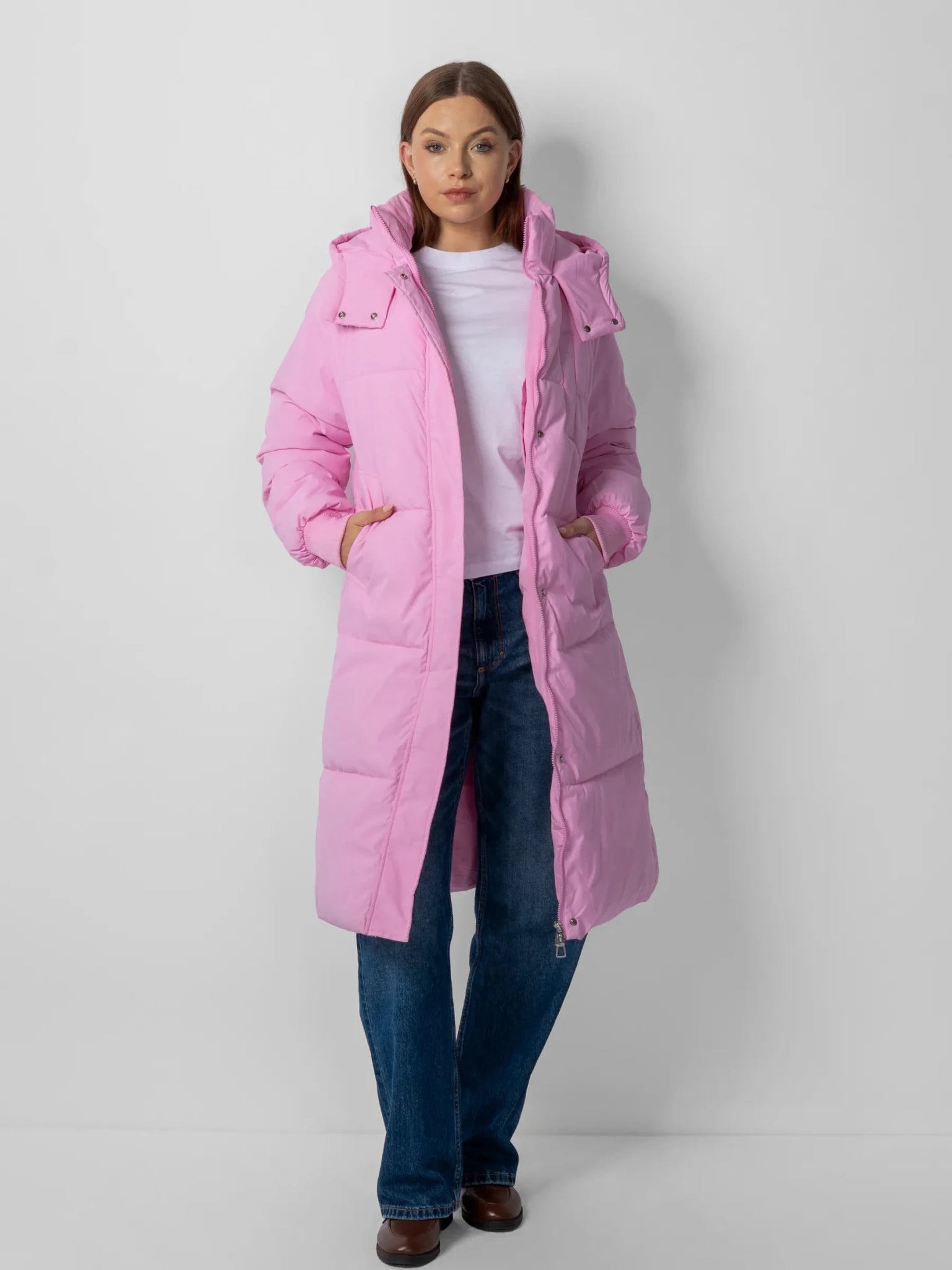 Classic Long Hooded Puffer Jacket - product image 10