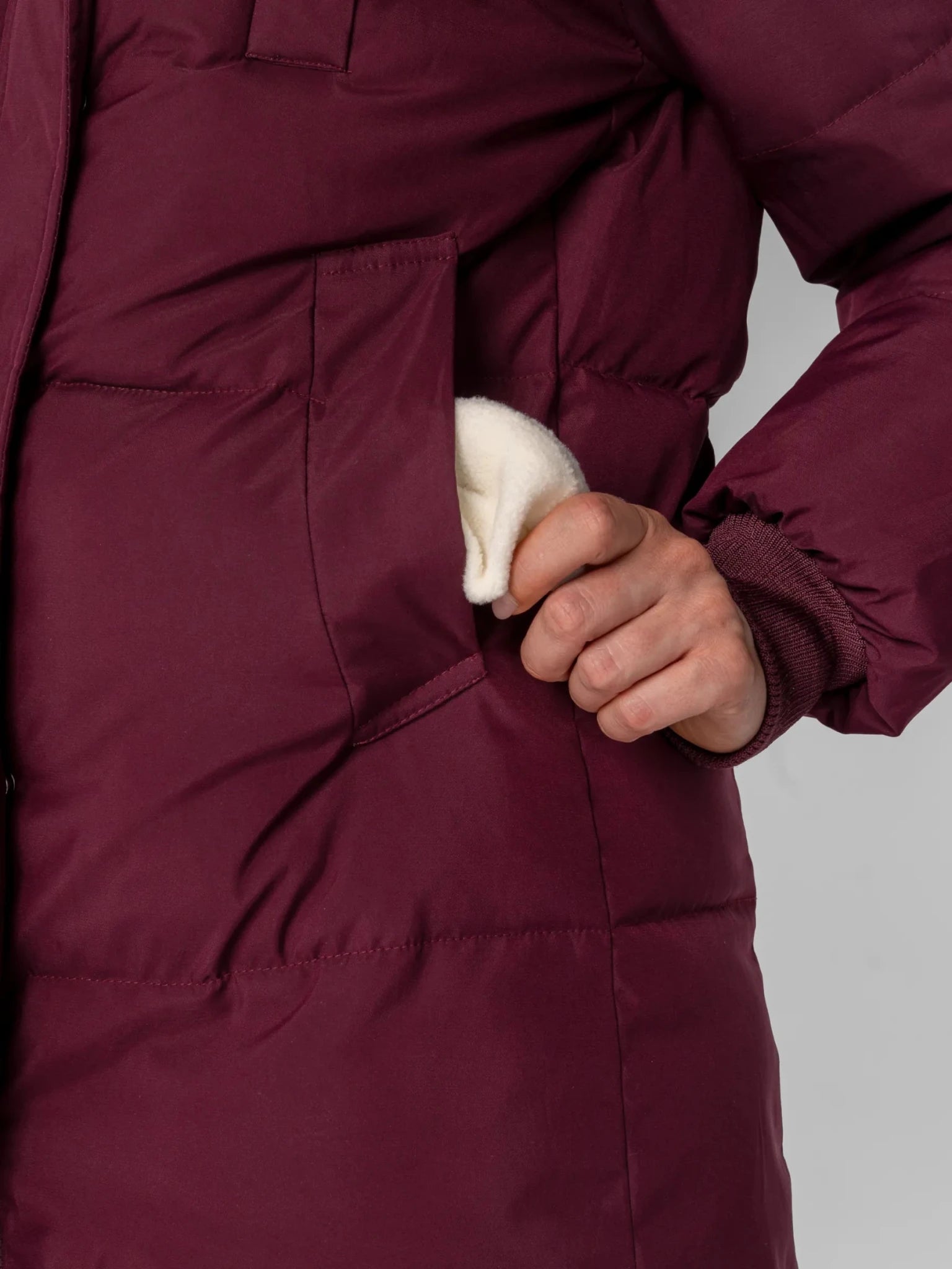 Classic Long Hooded Puffer Jacket - product image 6