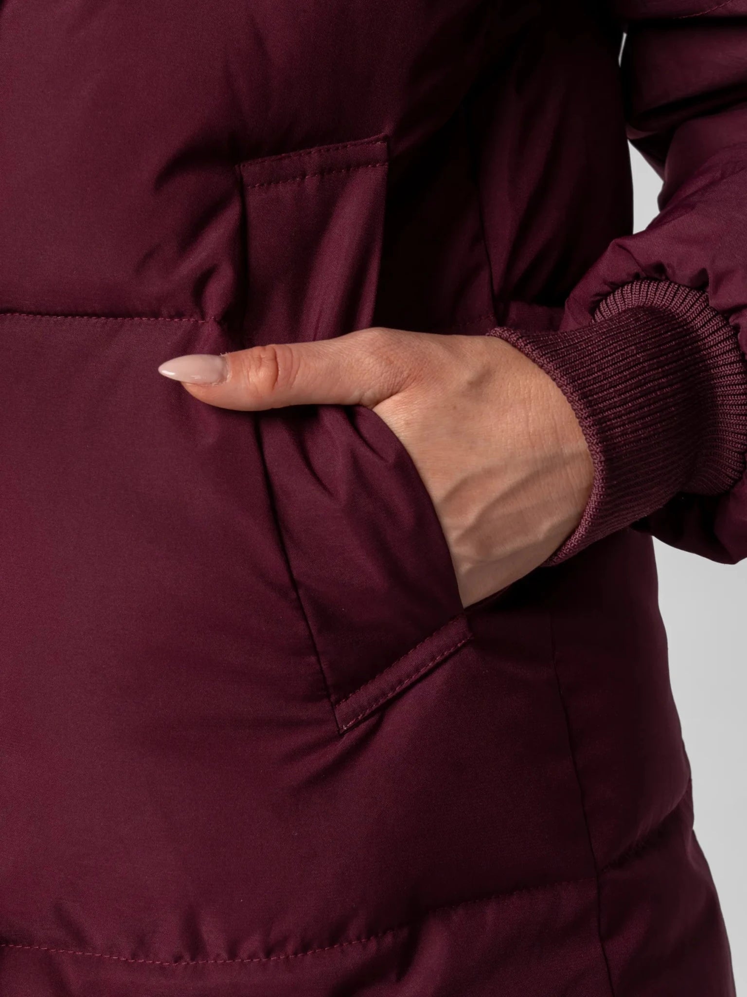 Classic Long Hooded Puffer Jacket - product image 5