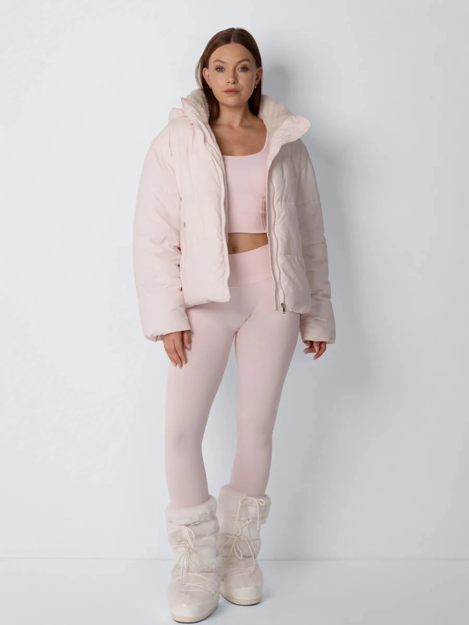 Classic Short Detachable Hooded Puffer Jacket - product image 27