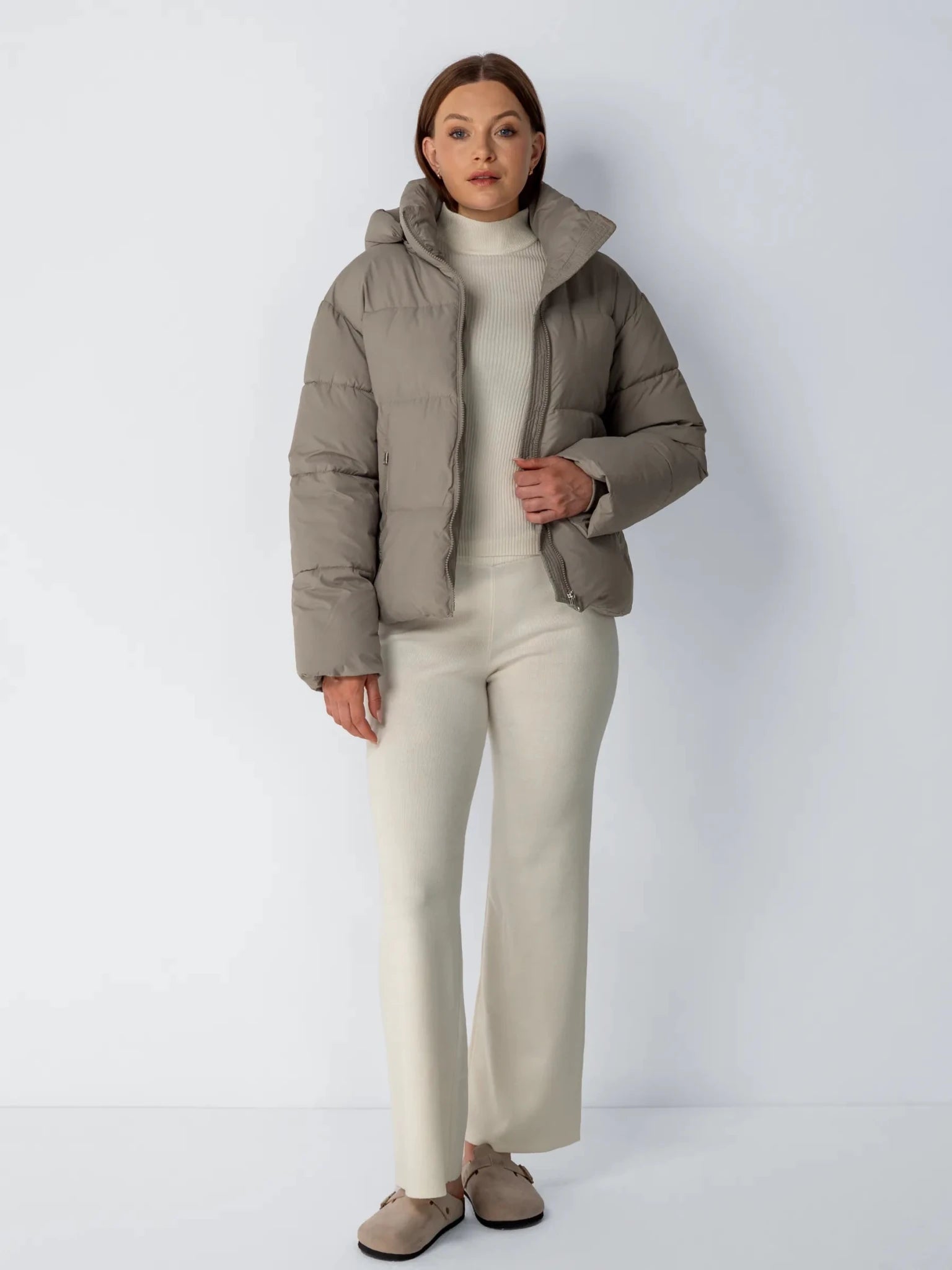 Classic Short Detachable Hooded Puffer Jacket - product image 5