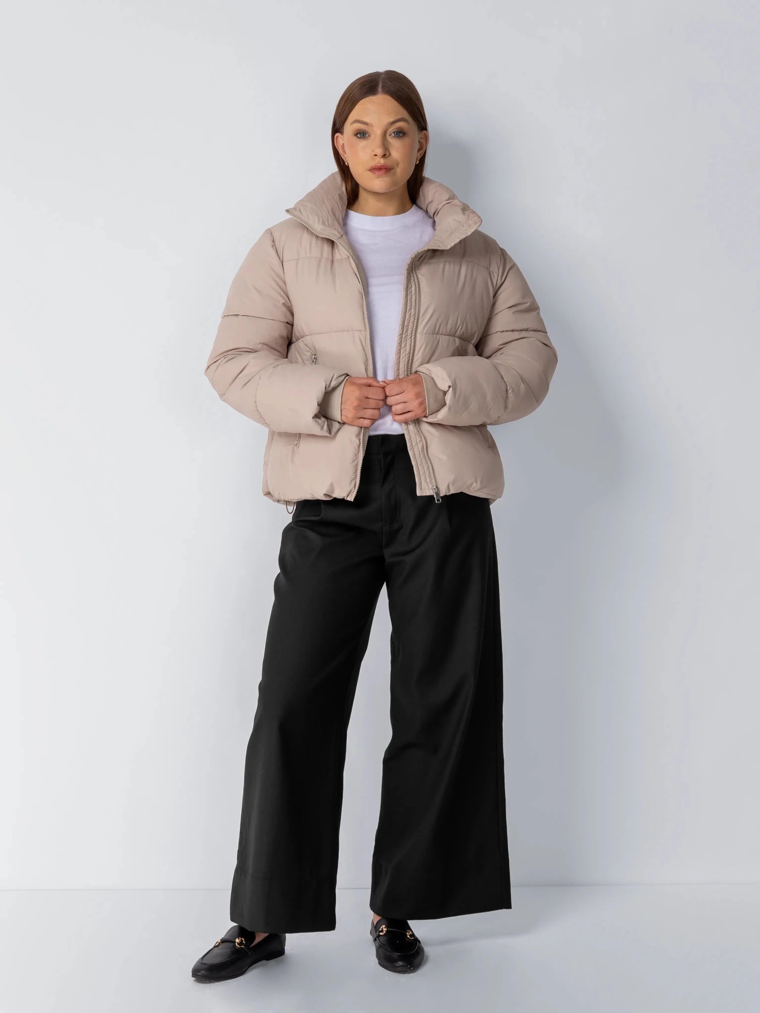 Classic Short Detachable Hooded Puffer Jacket - product image 24