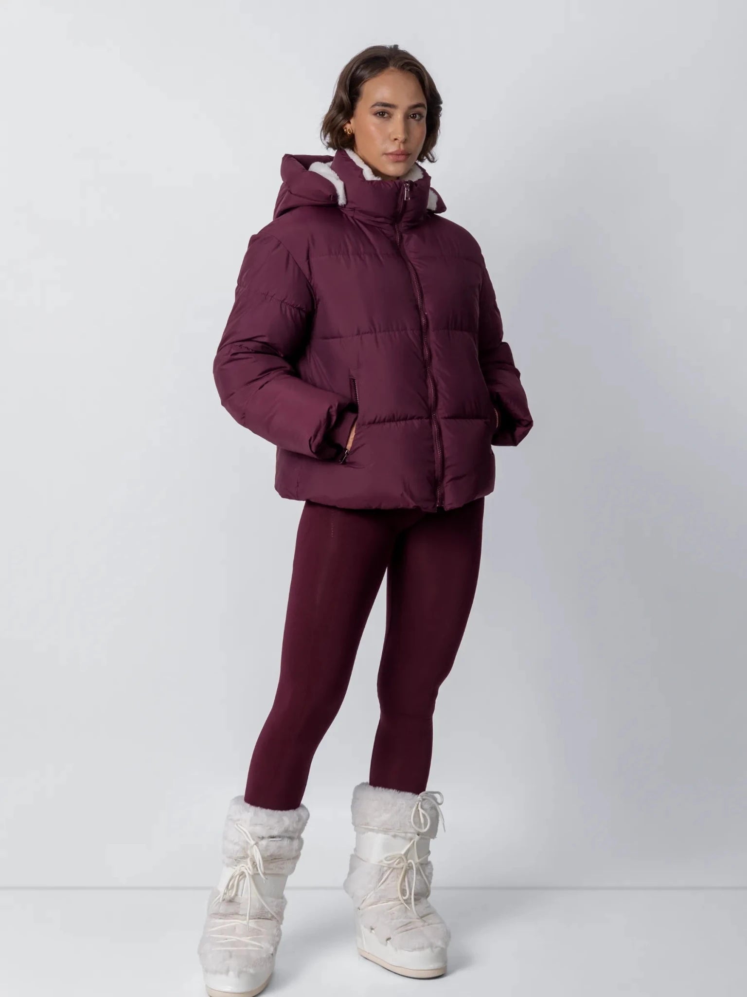 Classic Short Detachable Hooded Puffer Jacket - product image 13