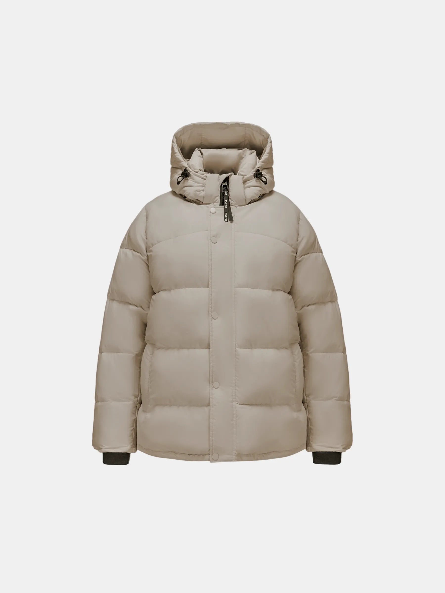 Detachable Hooded Regular Length Puffer Jacket - product image 1