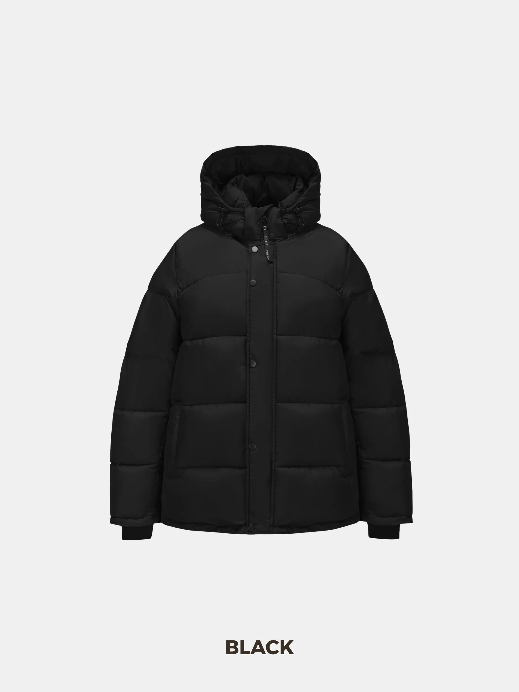 Detachable Hooded Regular Length Puffer Jacket - product image 14